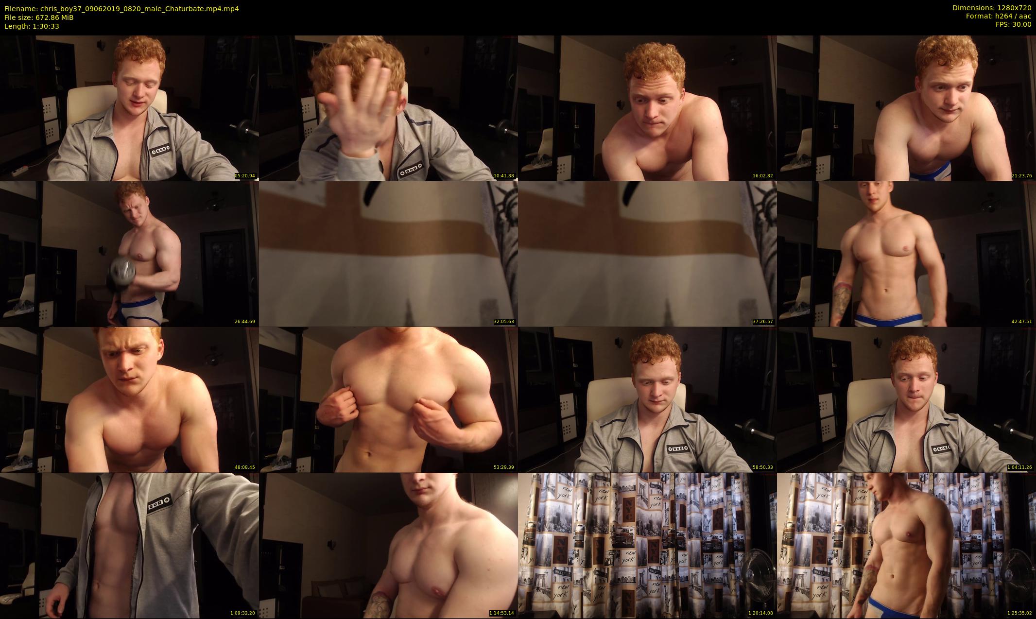 chris_boy37 — 91 minute Chaturbate male cam show recording, 720p, Jun 9, 2019