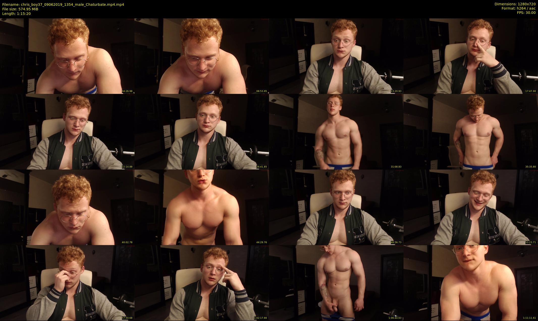 chris_boy37 — 76 minute Chaturbate male cam show recording, 720p, Jun 9, 2019