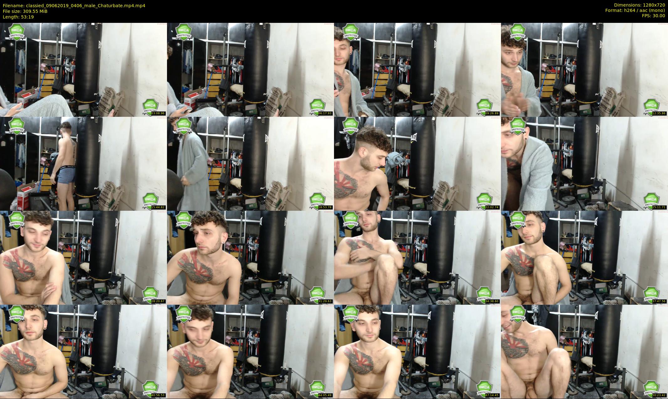 classied — 54 minute Chaturbate male cam show recording, 720p, Jun 9, 2019