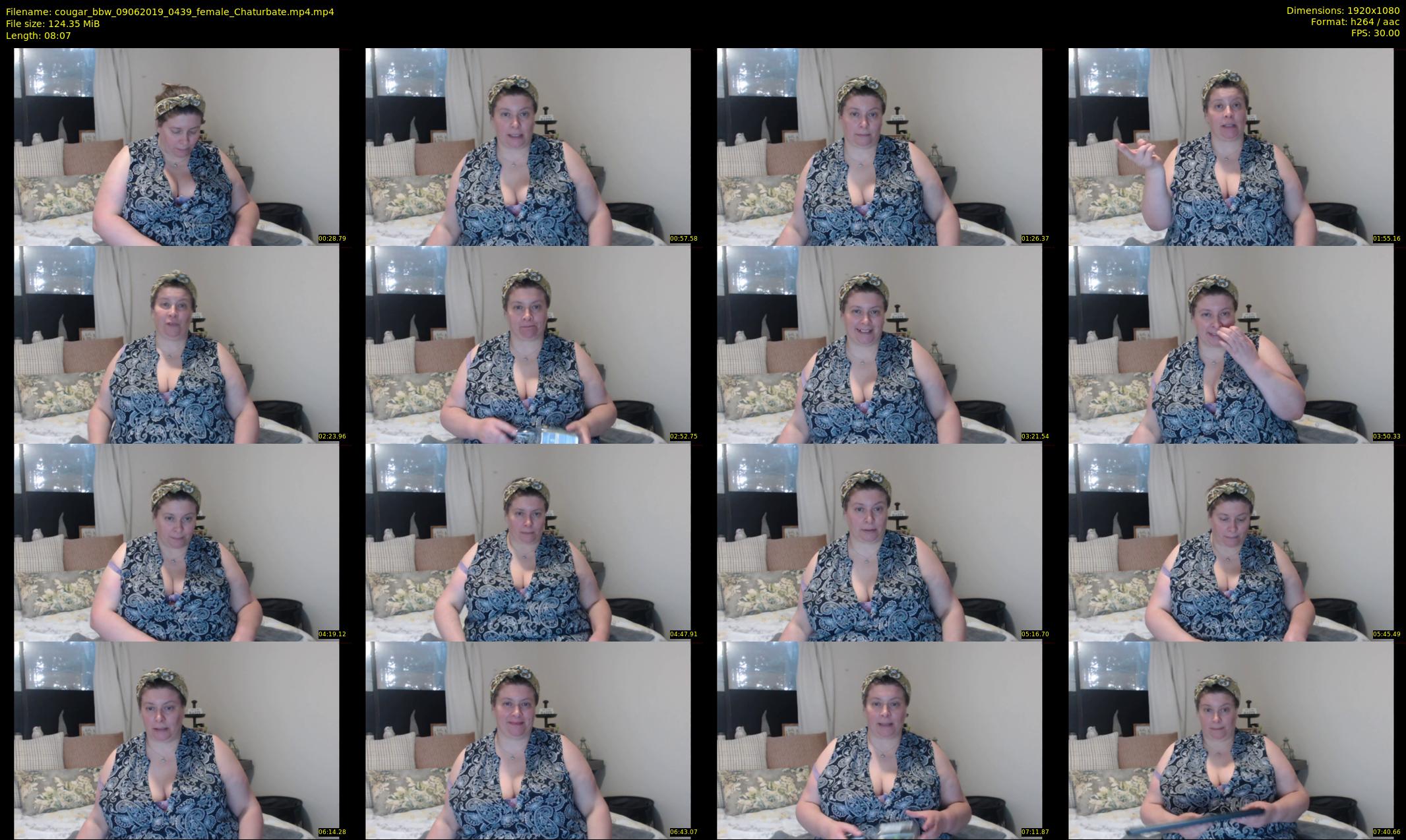 cougar_bbw — 9 minute Chaturbate female cam show recording, 1080p, Jun 9, 2019