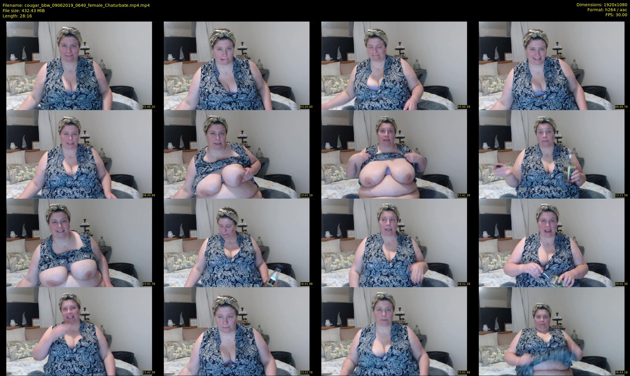 cougar_bbw — 29 minute Chaturbate female cam show recording, 1080p, Jun 9, 2019