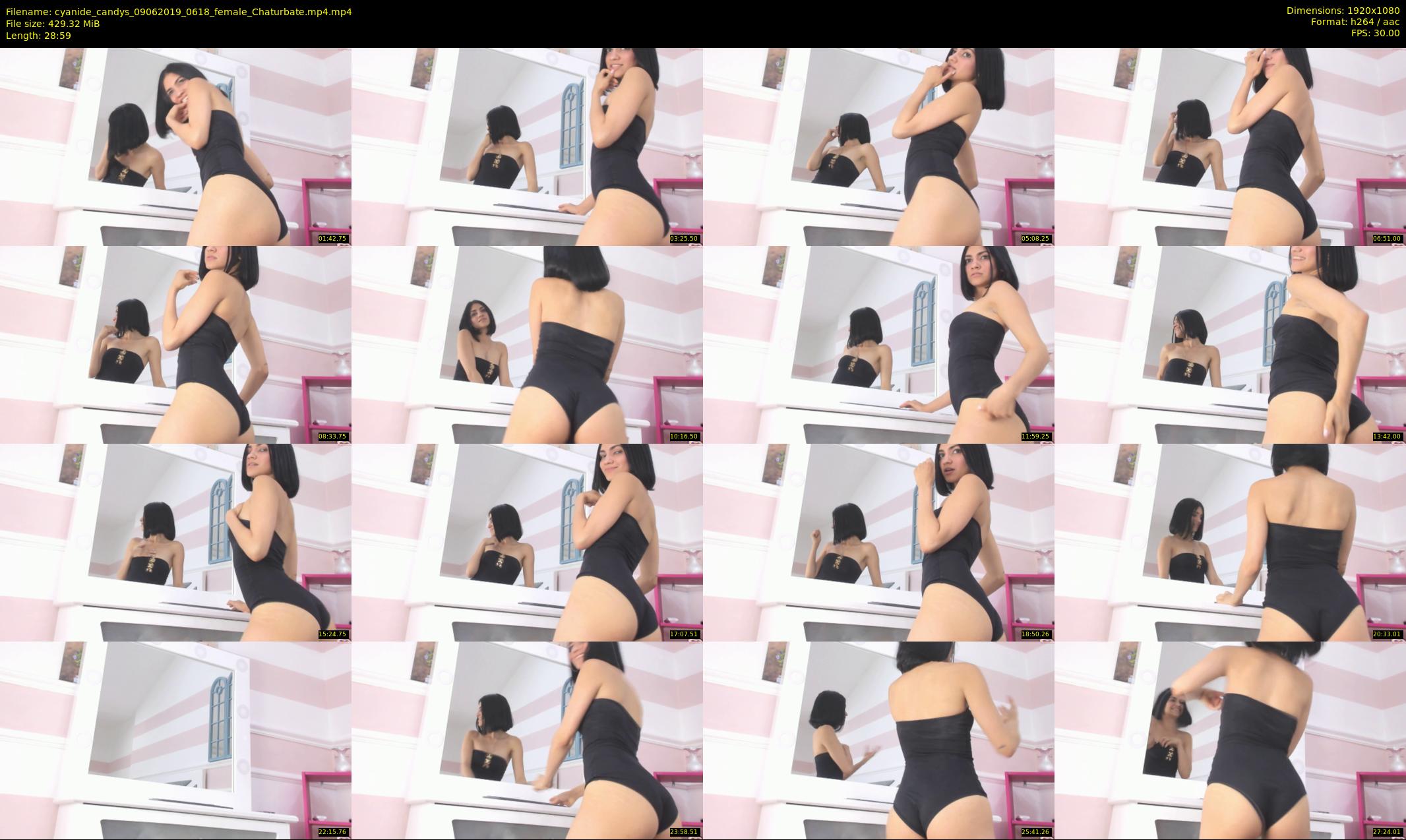cyanide_candys — 29 minute Chaturbate female cam show recording, 1080p, Jun 9, 2019