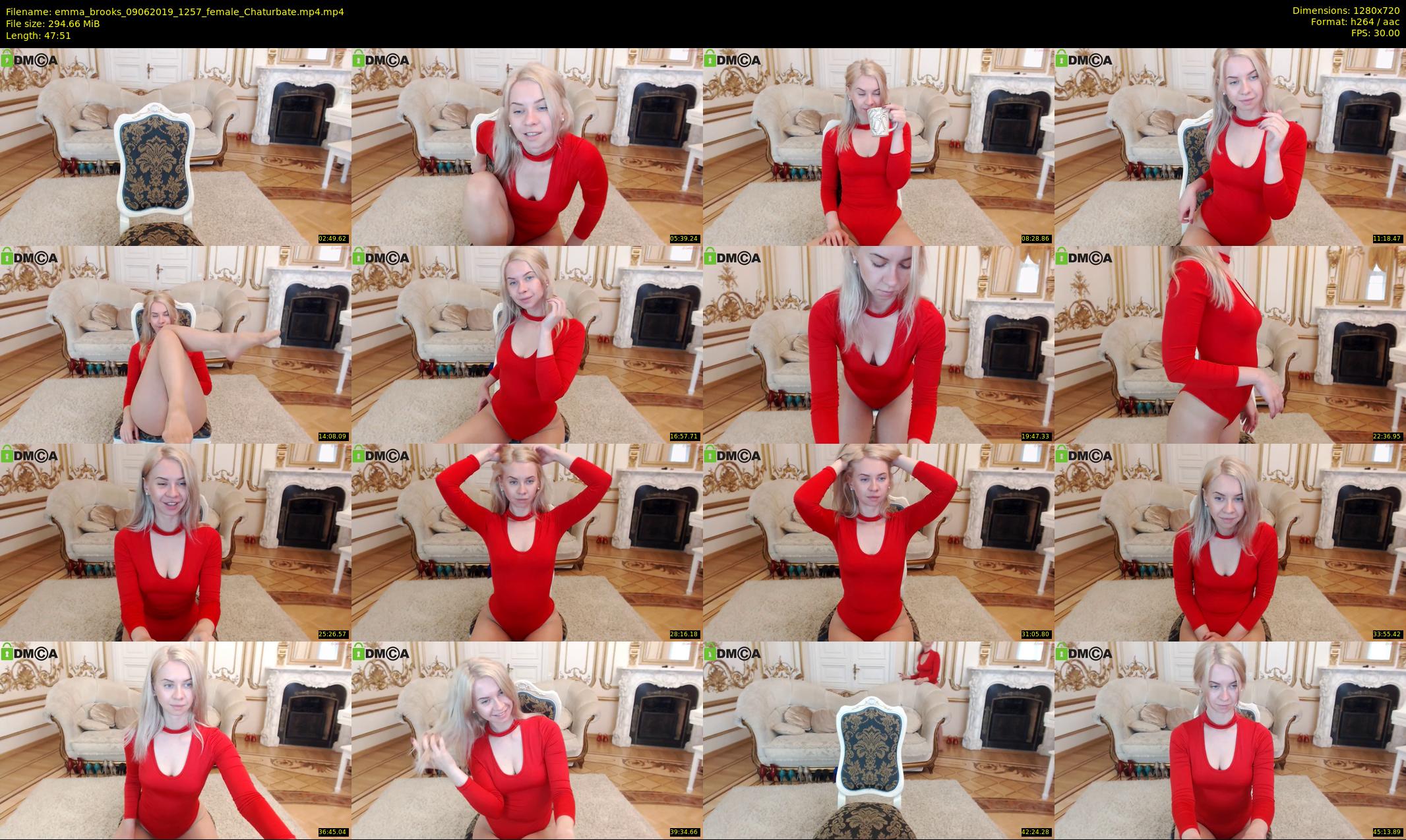 emma_brooks — 48 minute Chaturbate female cam show recording, 720p, Jun 9, 2019
