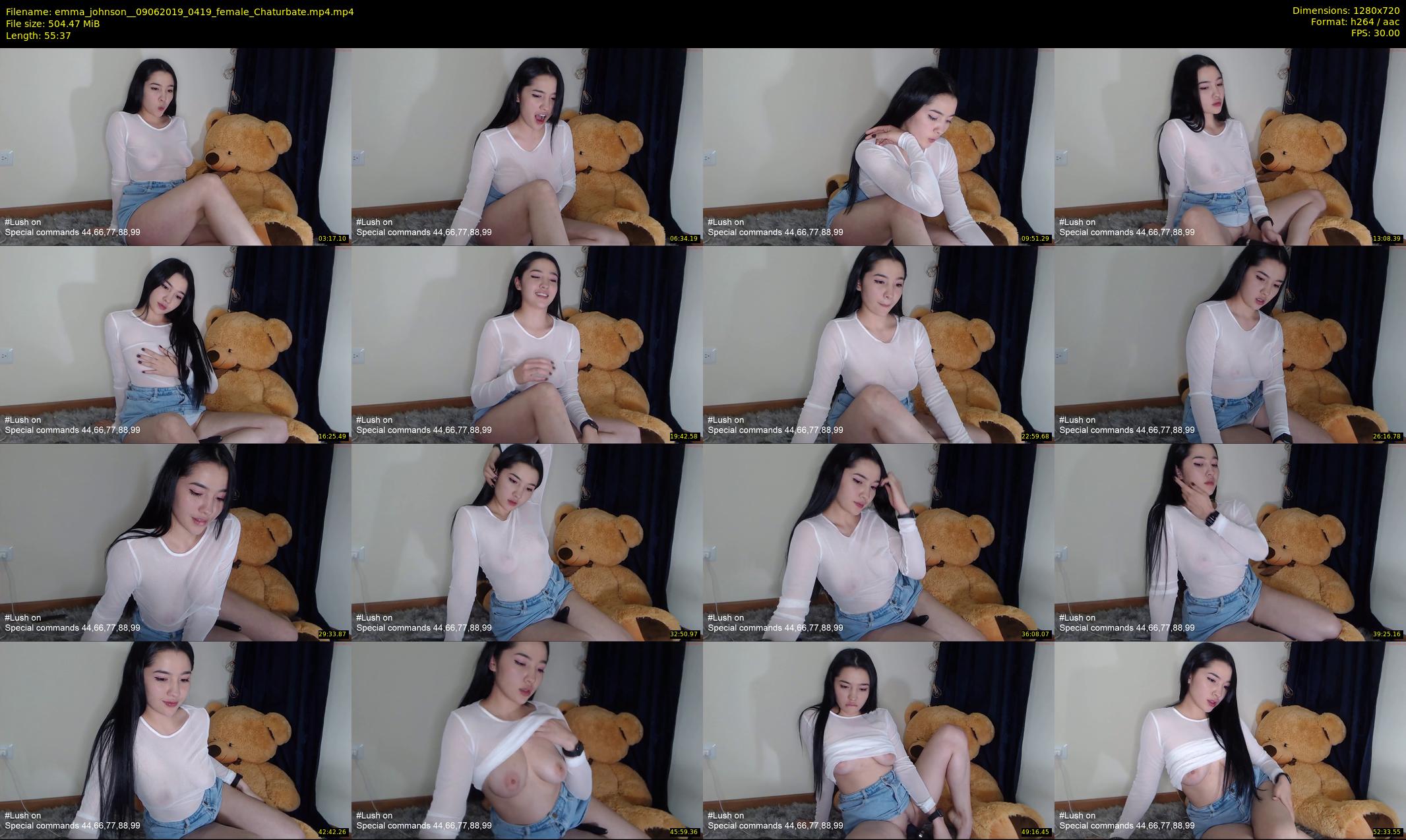 emma_johnson_ — 56 minute Chaturbate female cam show recording, 720p, Jun 9, 2019