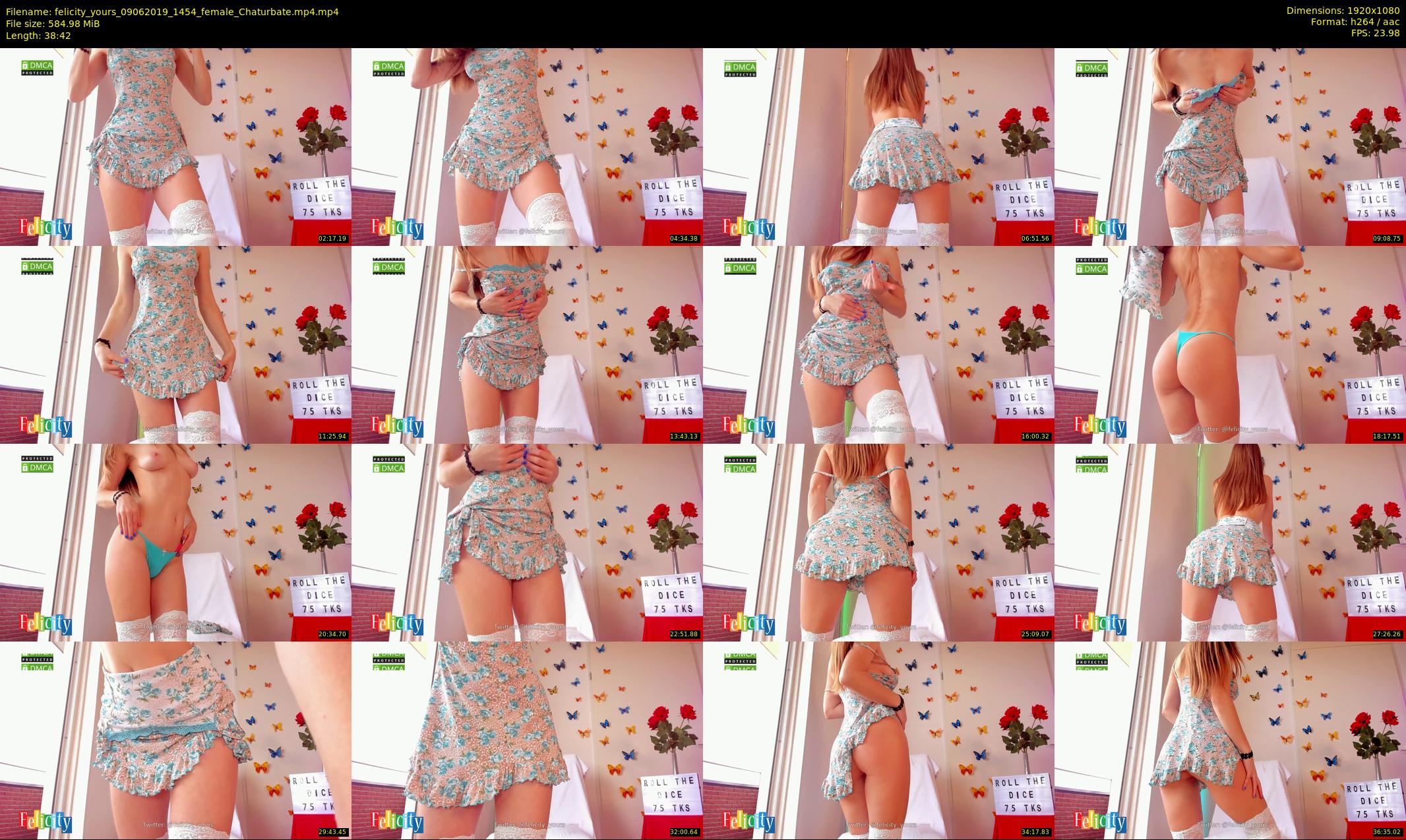 felicity_yours — 39 minute Chaturbate female cam show recording, 1080p, Jun 9, 2019