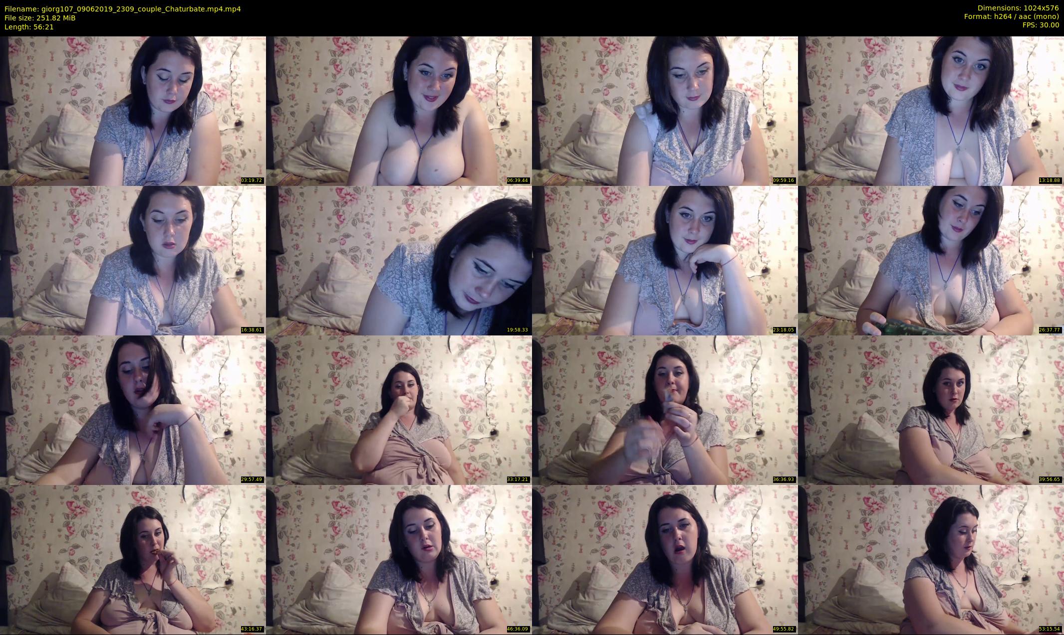 giorg107 — 57 minute Chaturbate couple cam show recording, 480p, Jun 9, 2019