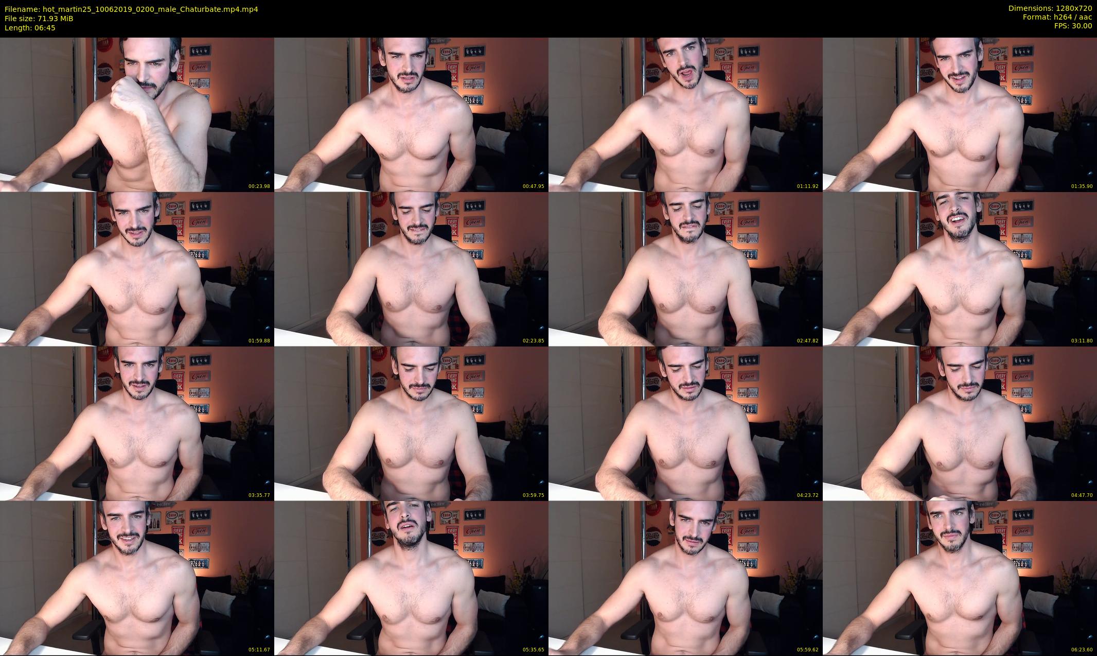 hot_martin25 — 7 minute Chaturbate male cam show recording, 720p, Jun 10, 2019