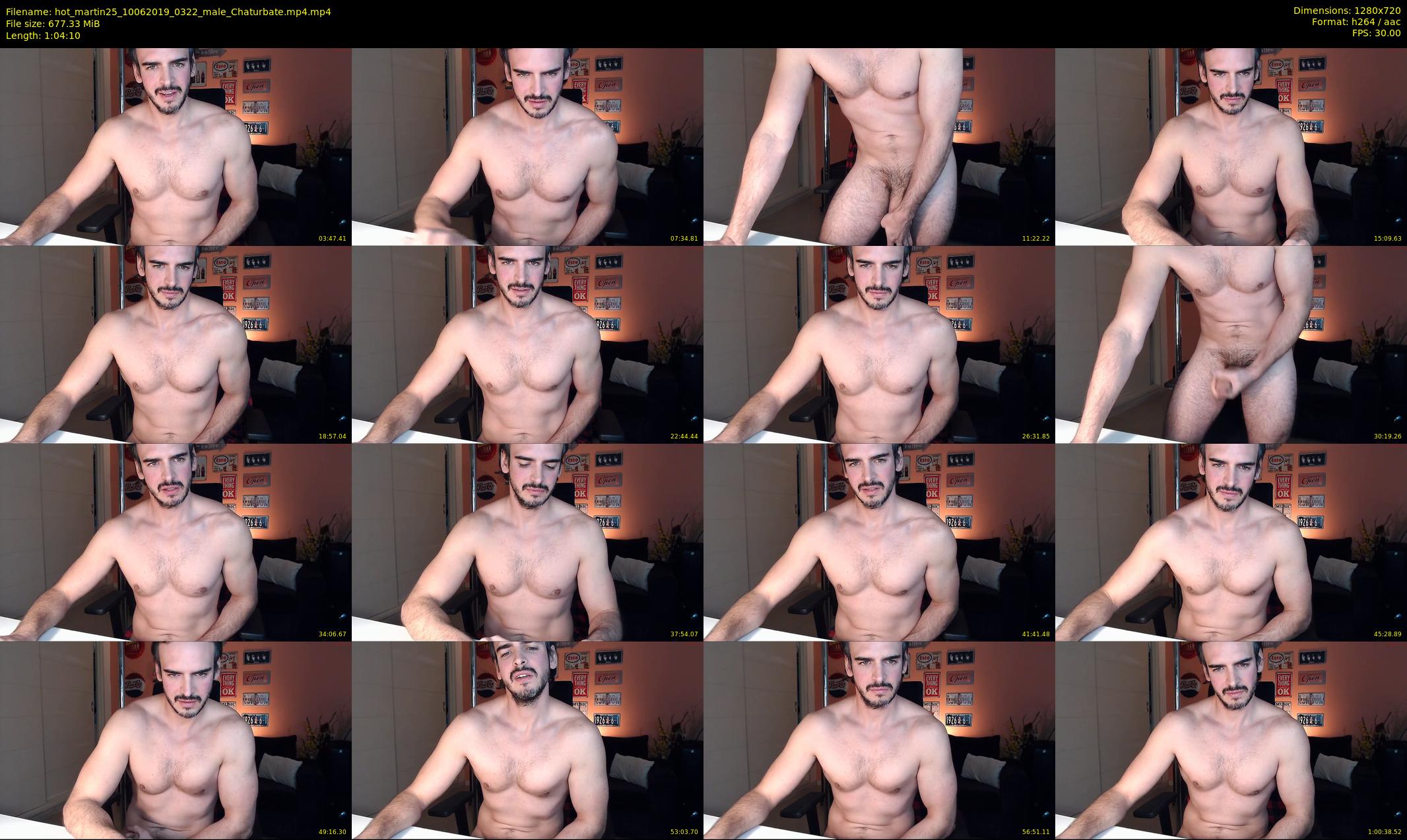 hot_martin25 — 65 minute Chaturbate male cam show recording, 720p, Jun 10, 2019