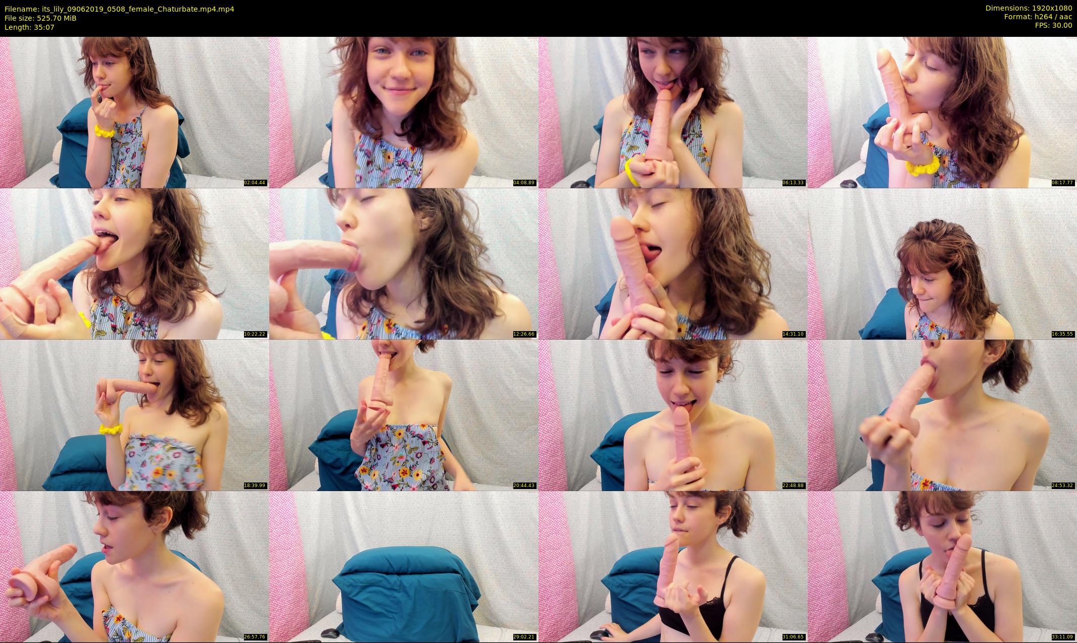 its_lily — 36 minute Chaturbate female cam show recording, 1080p, Jun 9, 2019