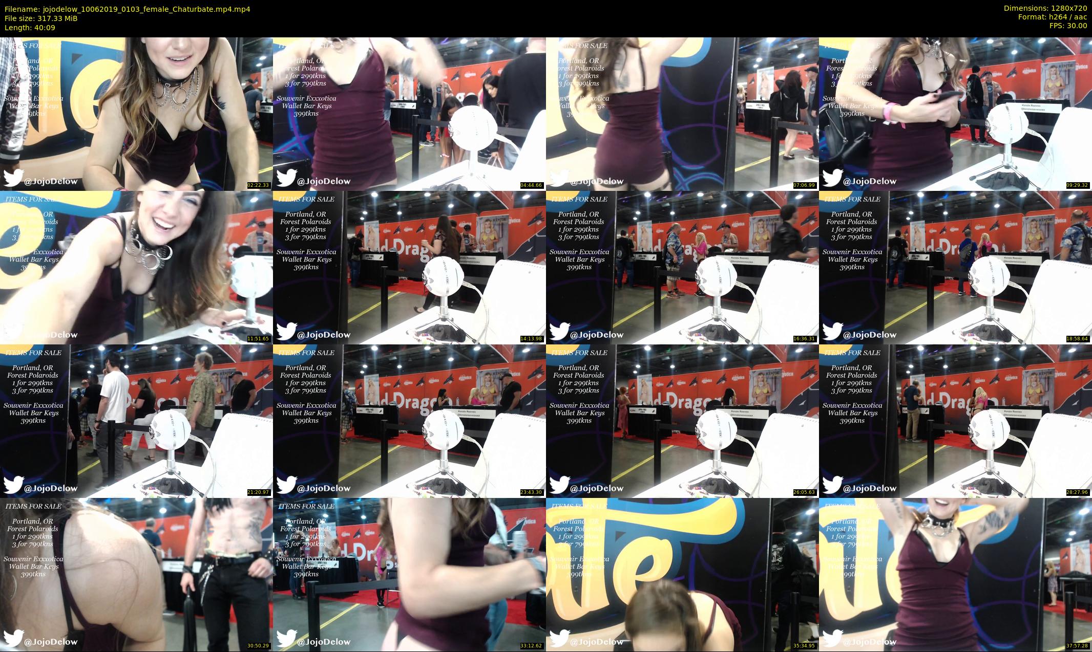 jojodelow — 41 minute Chaturbate female cam show recording, 720p, Jun 10, 2019