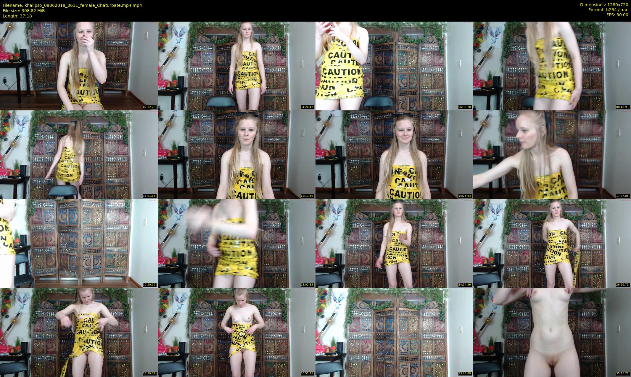 khalipso — 38 minute Chaturbate female cam show recording, 720p, Jun 9, 2019