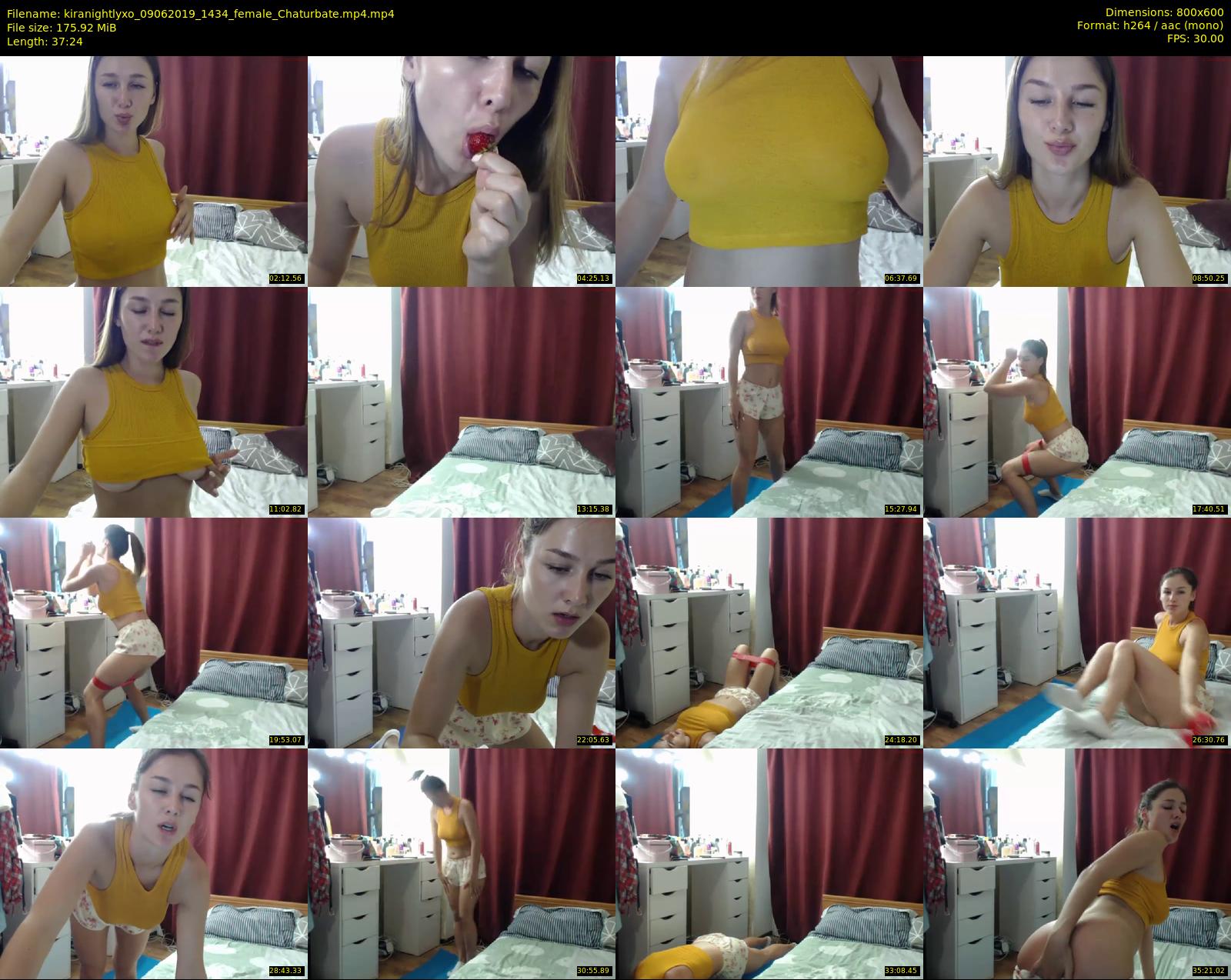 kiranightlyxo — 38 minute Chaturbate female cam show recording, 480p, Jun 9, 2019