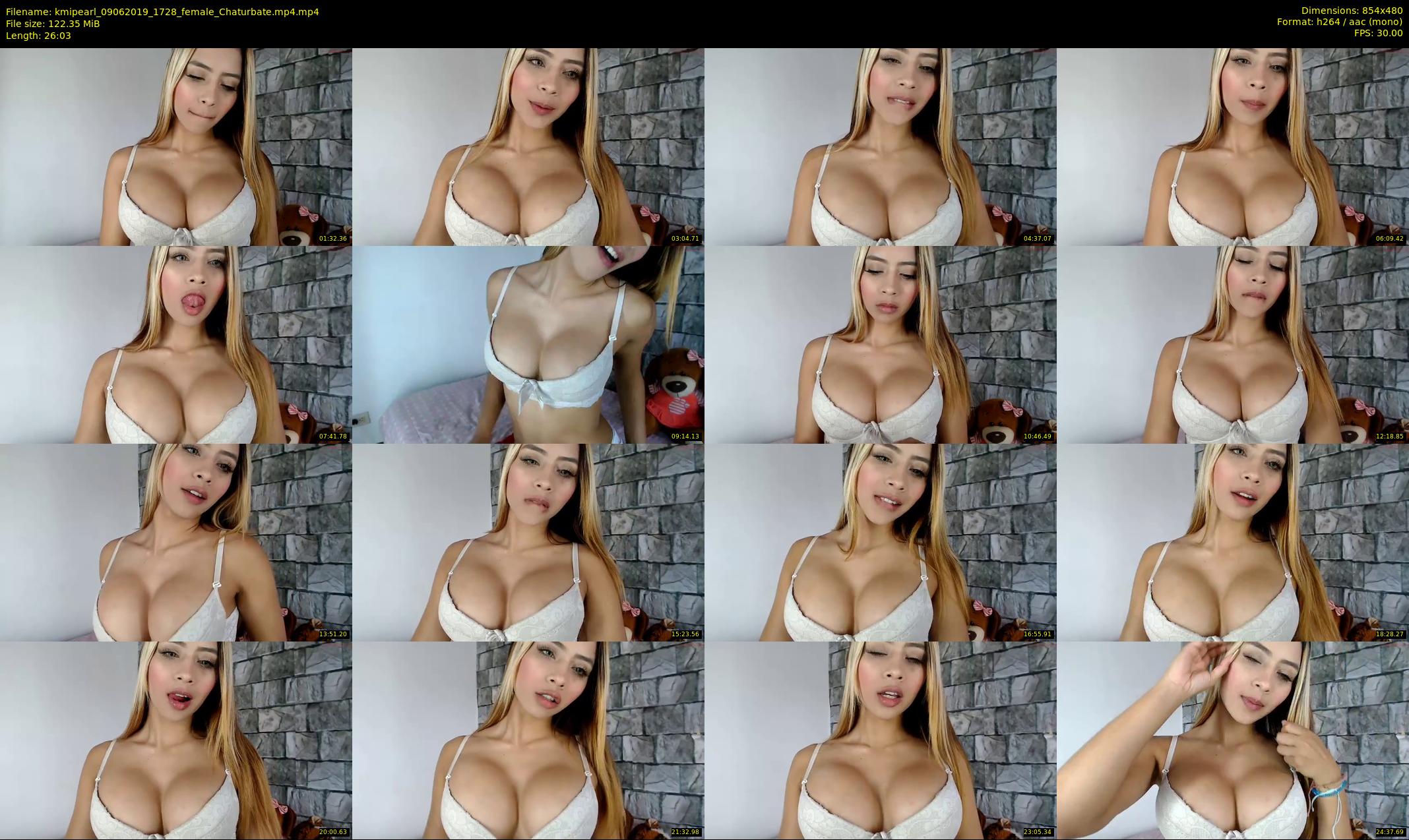 kmipearl — 27 minute Chaturbate female cam show recording, 480p, Jun 9, 2019