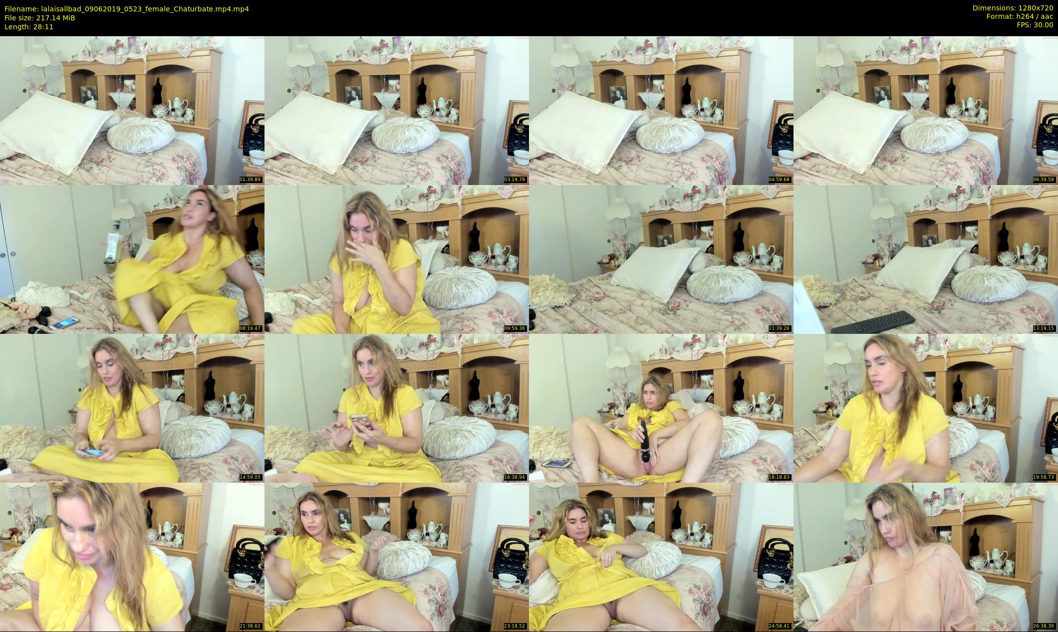 lalaisallbad — 29 minute Chaturbate female cam show recording, 720p, Jun 9, 2019