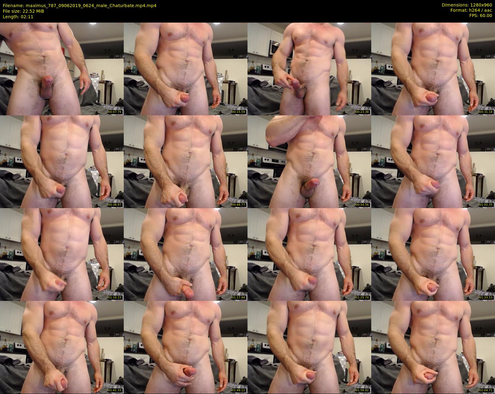 maximus_787 — 3 minute Chaturbate male cam show recording, 720p, Jun 9, 2019