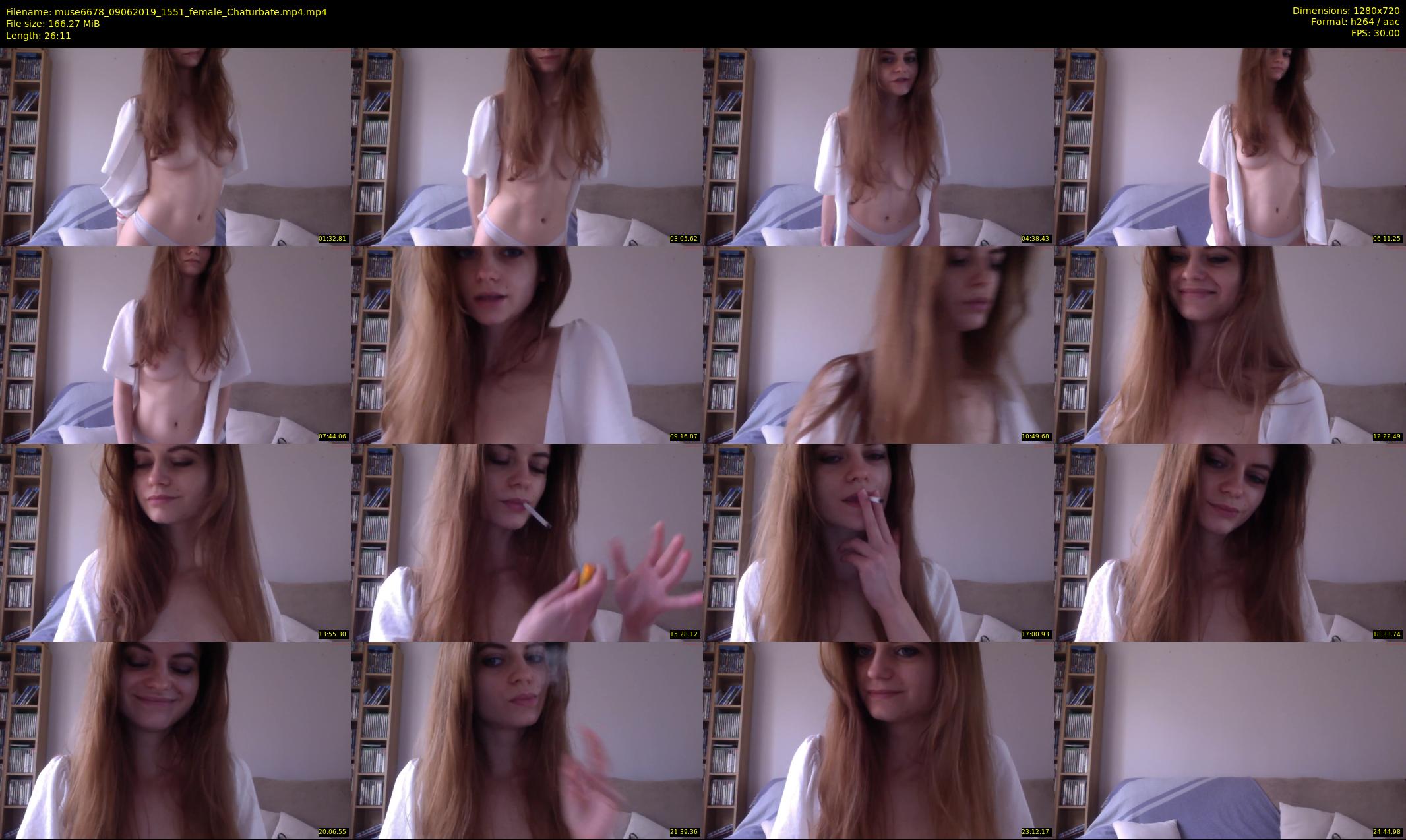 muse6678 — 27 minute Chaturbate female cam show recording, 720p, Jun 9, 2019