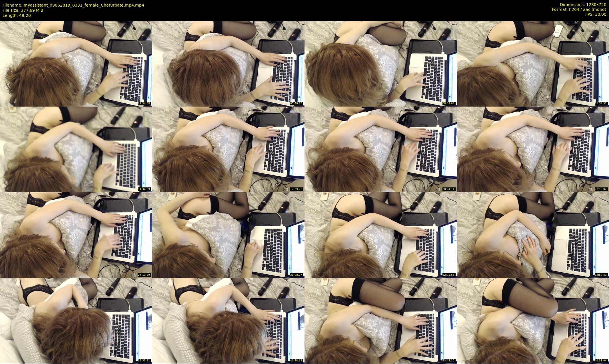 myassistant — 50 minute Chaturbate female cam show recording, 720p, Jun 9, 2019