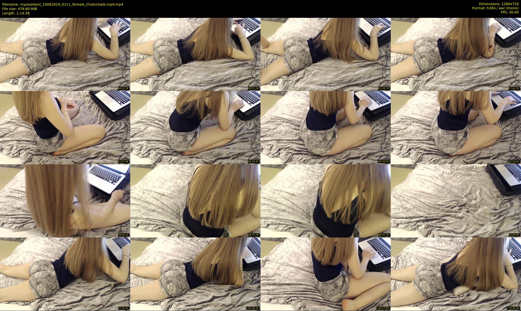 myassistant — 75 minute Chaturbate female cam show recording, 720p, Jun 10, 2019