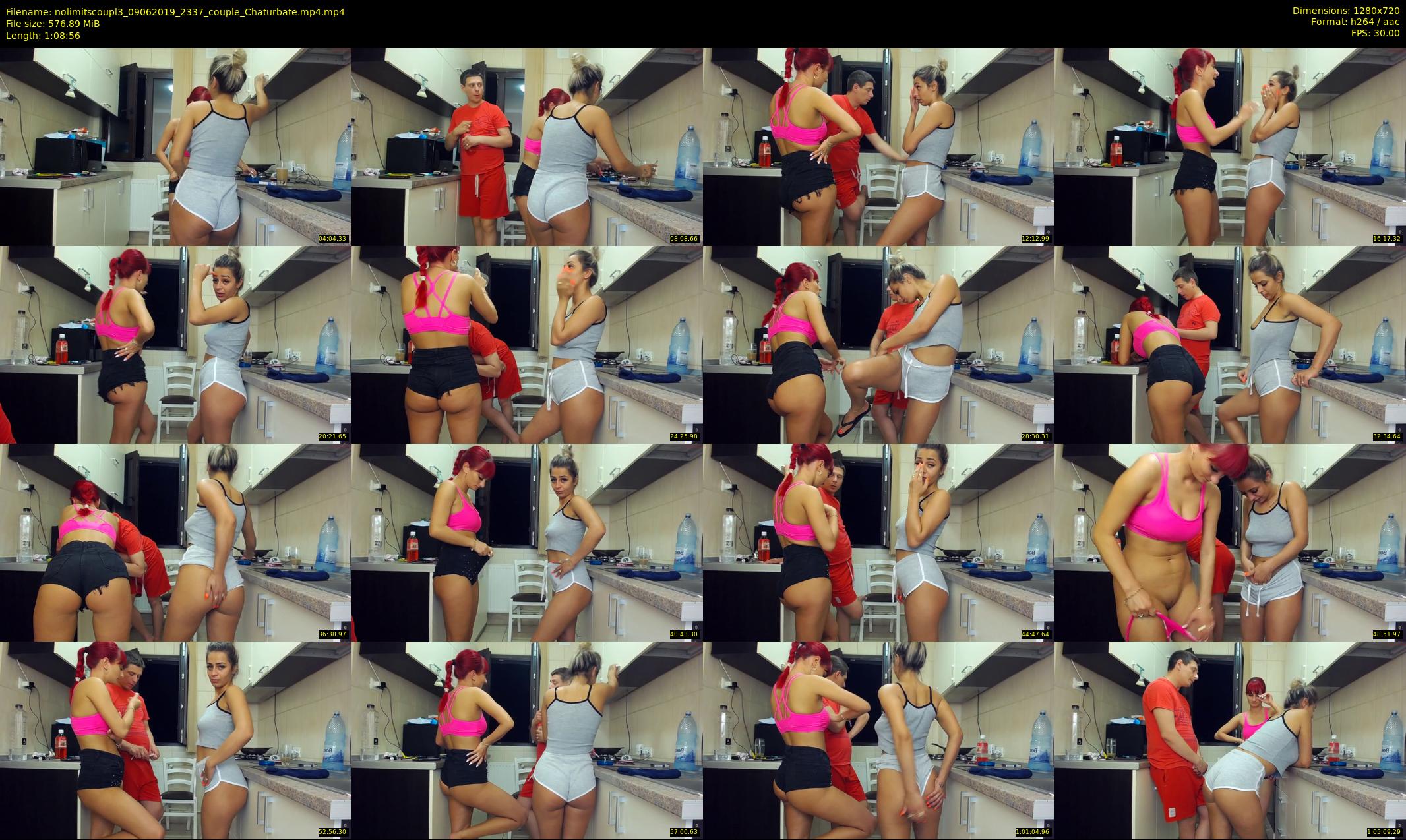 nolimitscoupl3 — 69 minute Chaturbate couple cam show recording, 720p, Jun 9, 2019