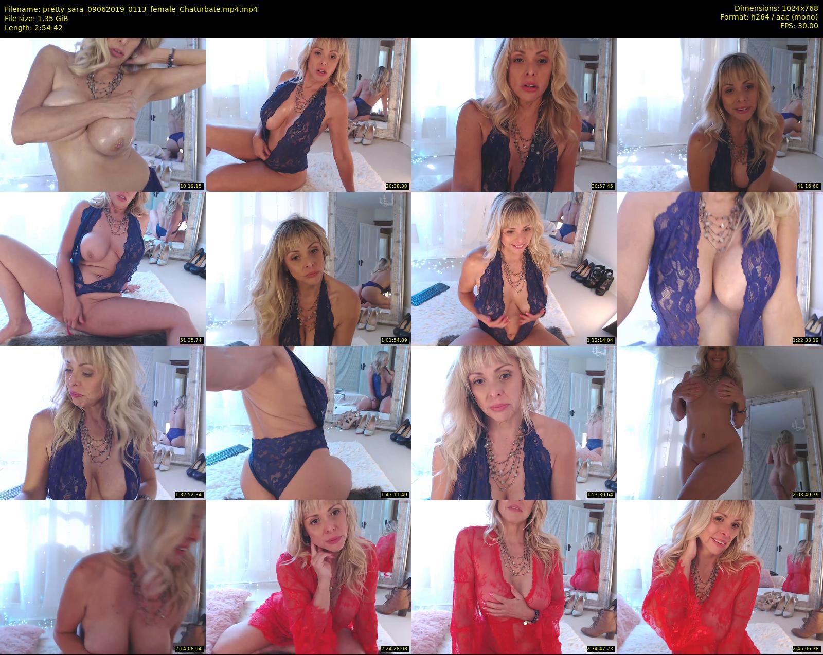 pretty_sara — 175 minute Chaturbate female cam show recording, 720p, Jun 9, 2019