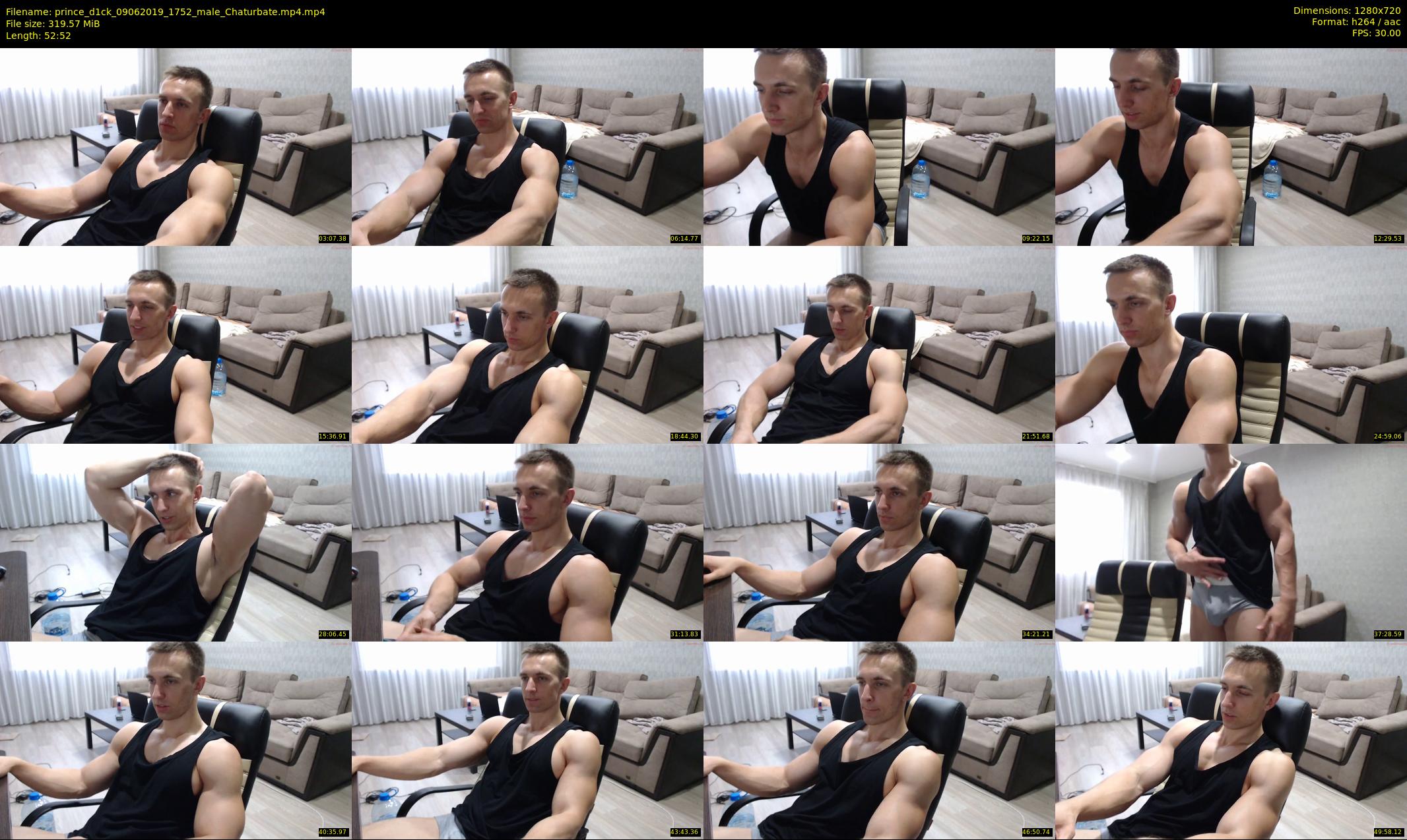 prince_d1ck — 53 minute Chaturbate male cam show recording, 720p, Jun 9, 2019