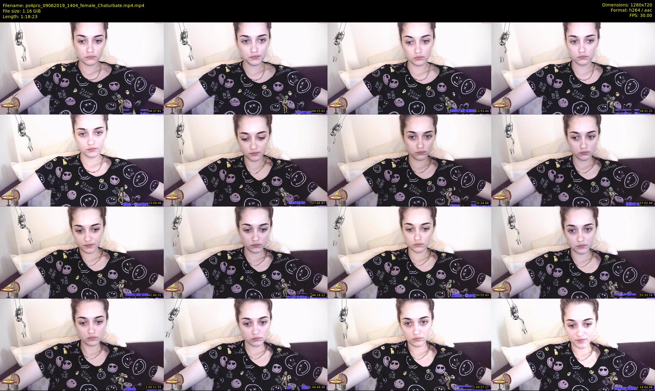 ps4pro — 79 minute Chaturbate female cam show recording, 720p, Jun 9, 2019