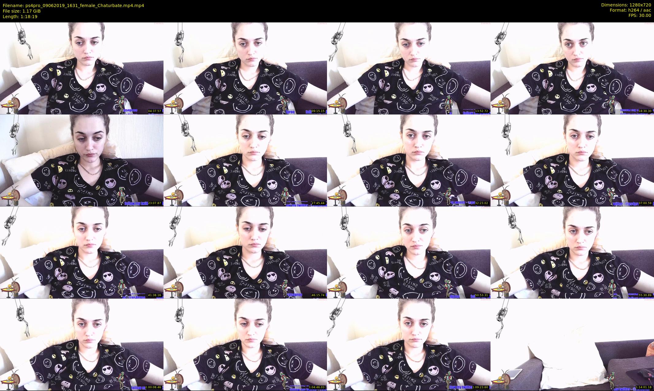 ps4pro — 79 minute Chaturbate female cam show recording, 720p, Jun 9, 2019