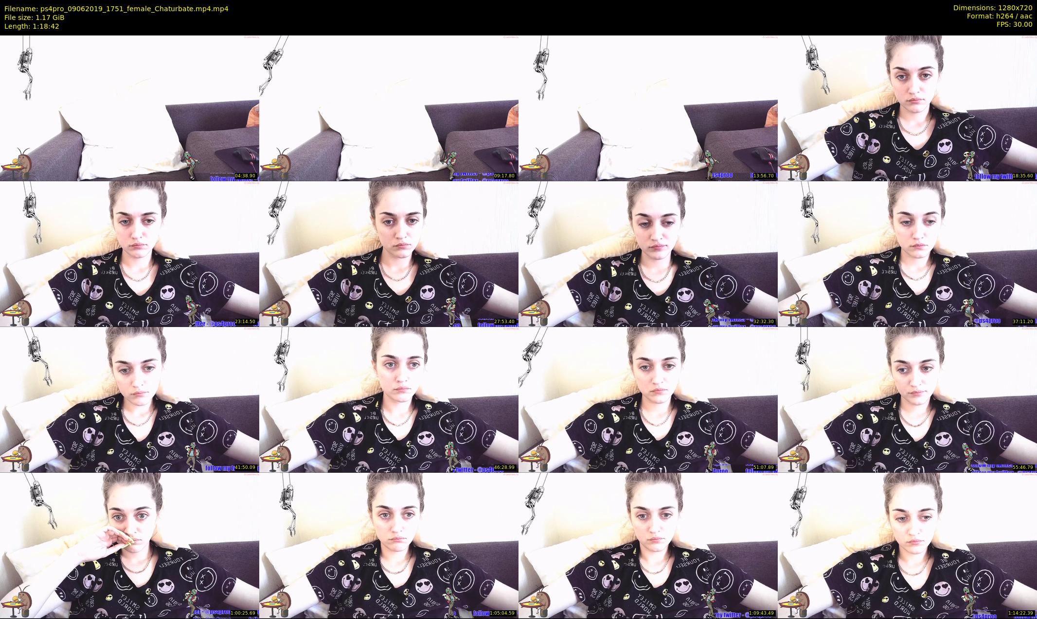 ps4pro — 79 minute Chaturbate female cam show recording, 720p, Jun 9, 2019