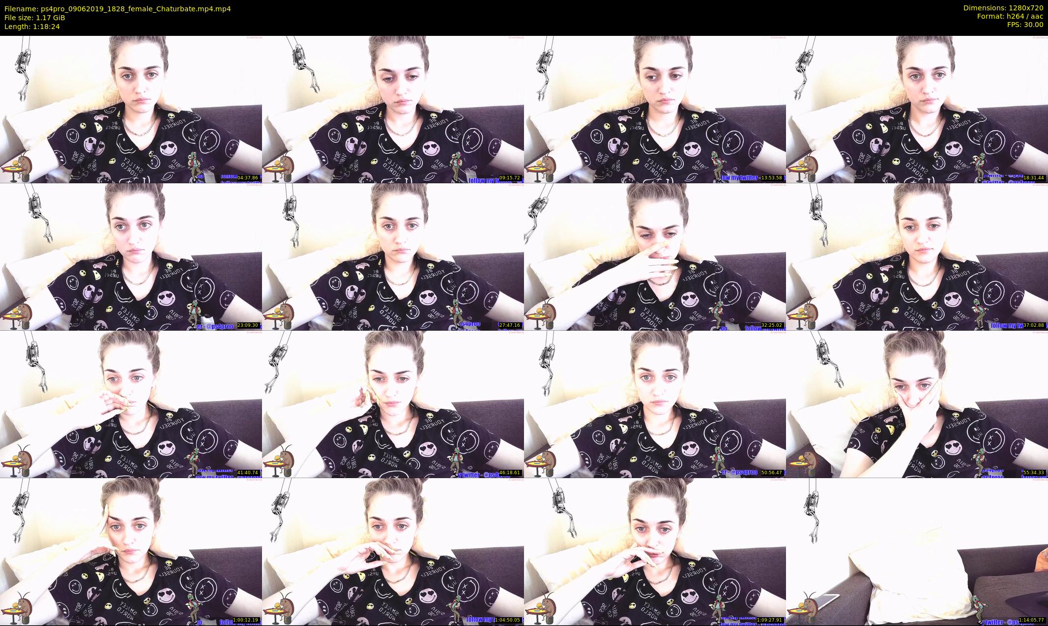 ps4pro — 79 minute Chaturbate female cam show recording, 720p, Jun 9, 2019