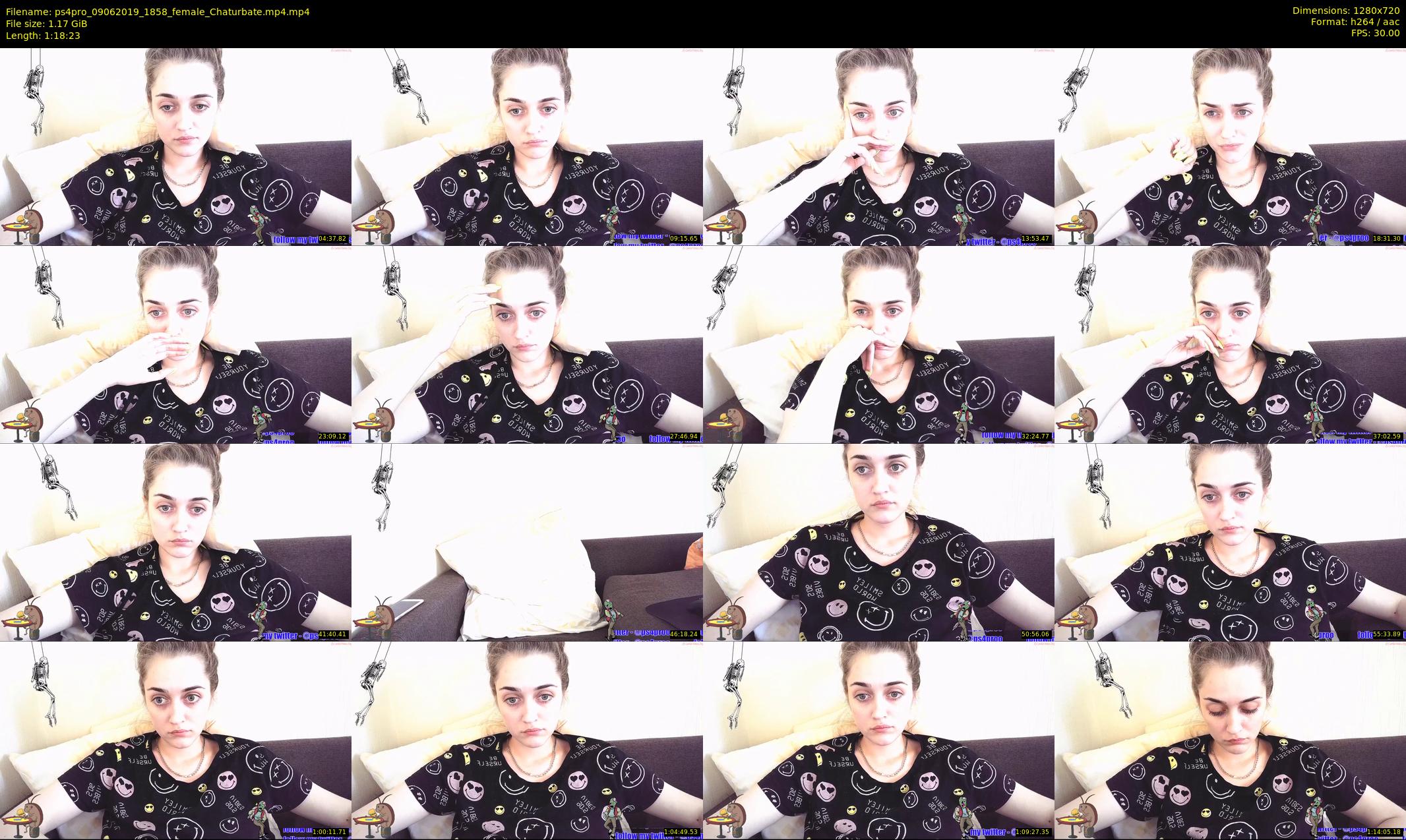 ps4pro — 79 minute Chaturbate female cam show recording, 720p, Jun 9, 2019