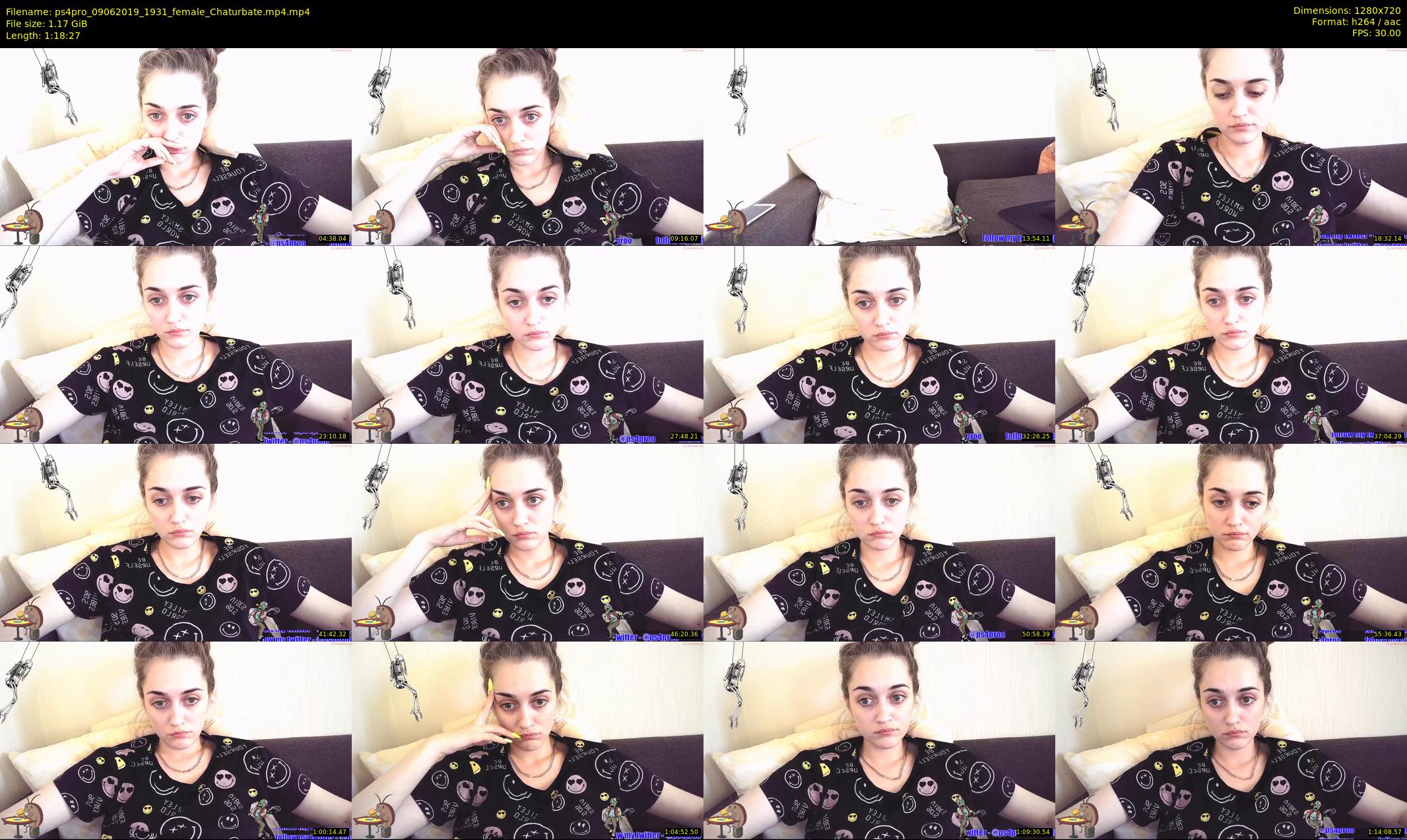 ps4pro — 79 minute Chaturbate female cam show recording, 720p, Jun 9, 2019