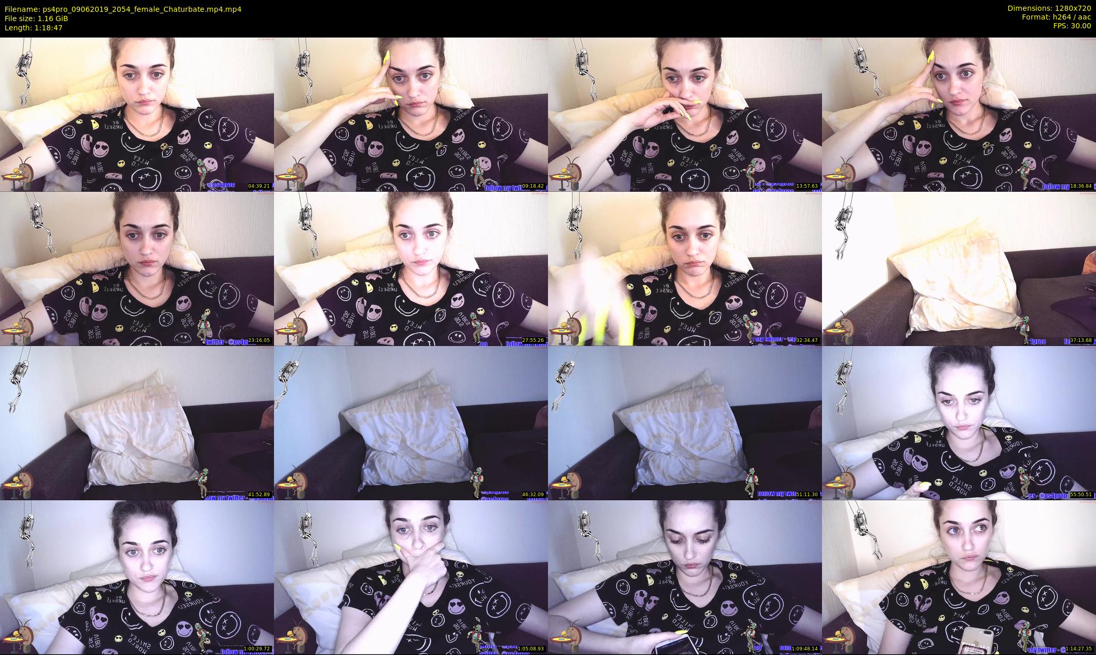 ps4pro — 79 minute Chaturbate female cam show recording, 720p, Jun 9, 2019