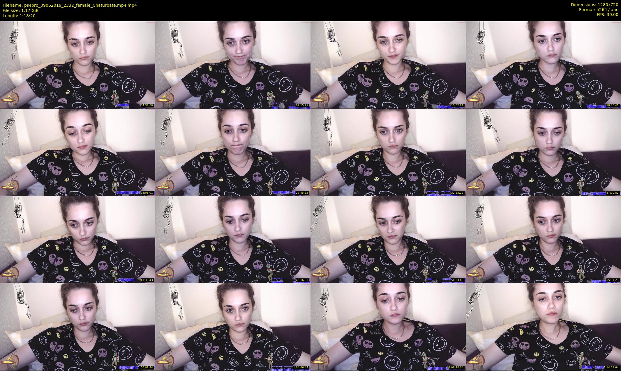 ps4pro — 79 minute Chaturbate female cam show recording, 720p, Jun 9, 2019
