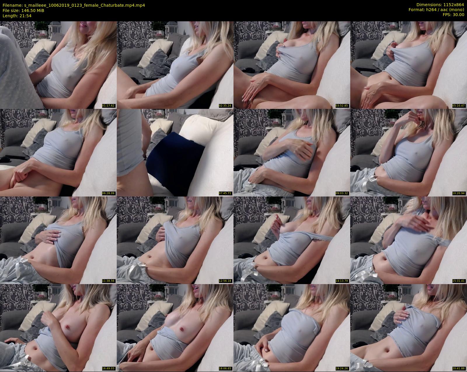 s_mailleee — 22 minute Chaturbate female cam show recording, 720p, Jun 10, 2019