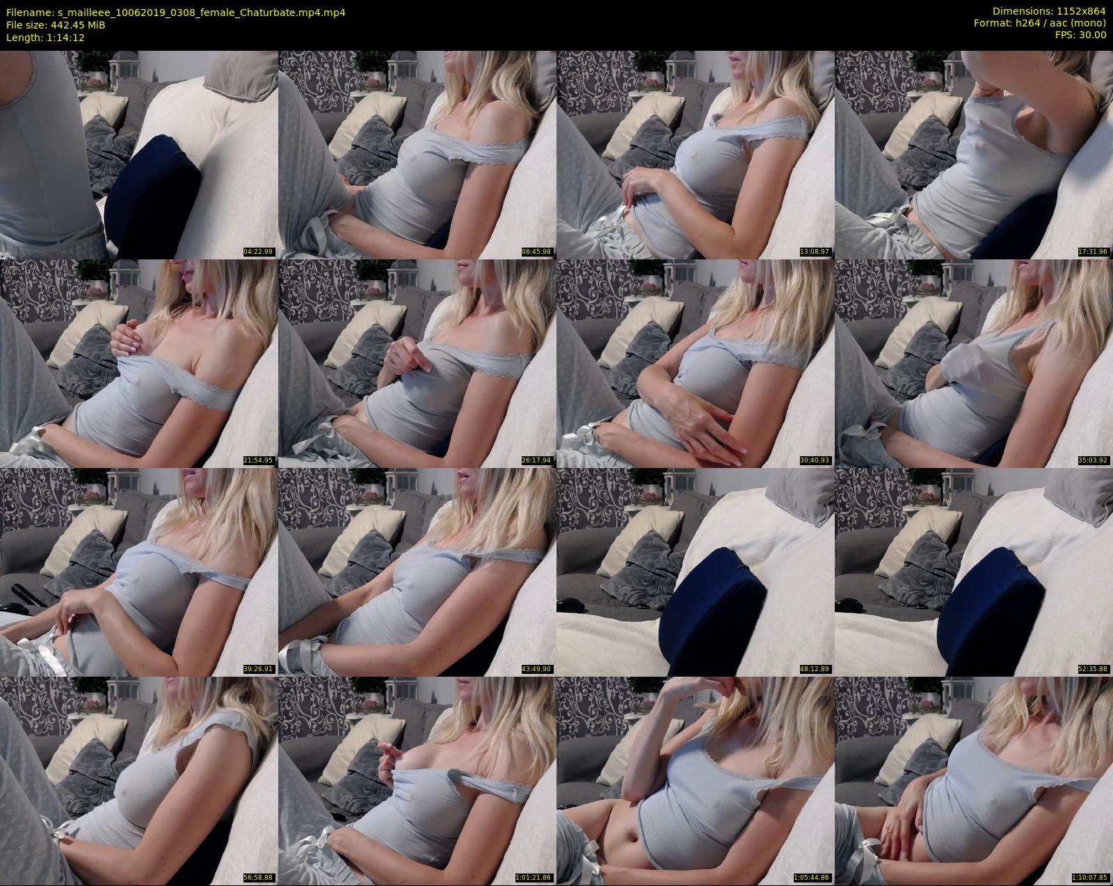 s_mailleee — 75 minute Chaturbate female cam show recording, 720p, Jun 10, 2019