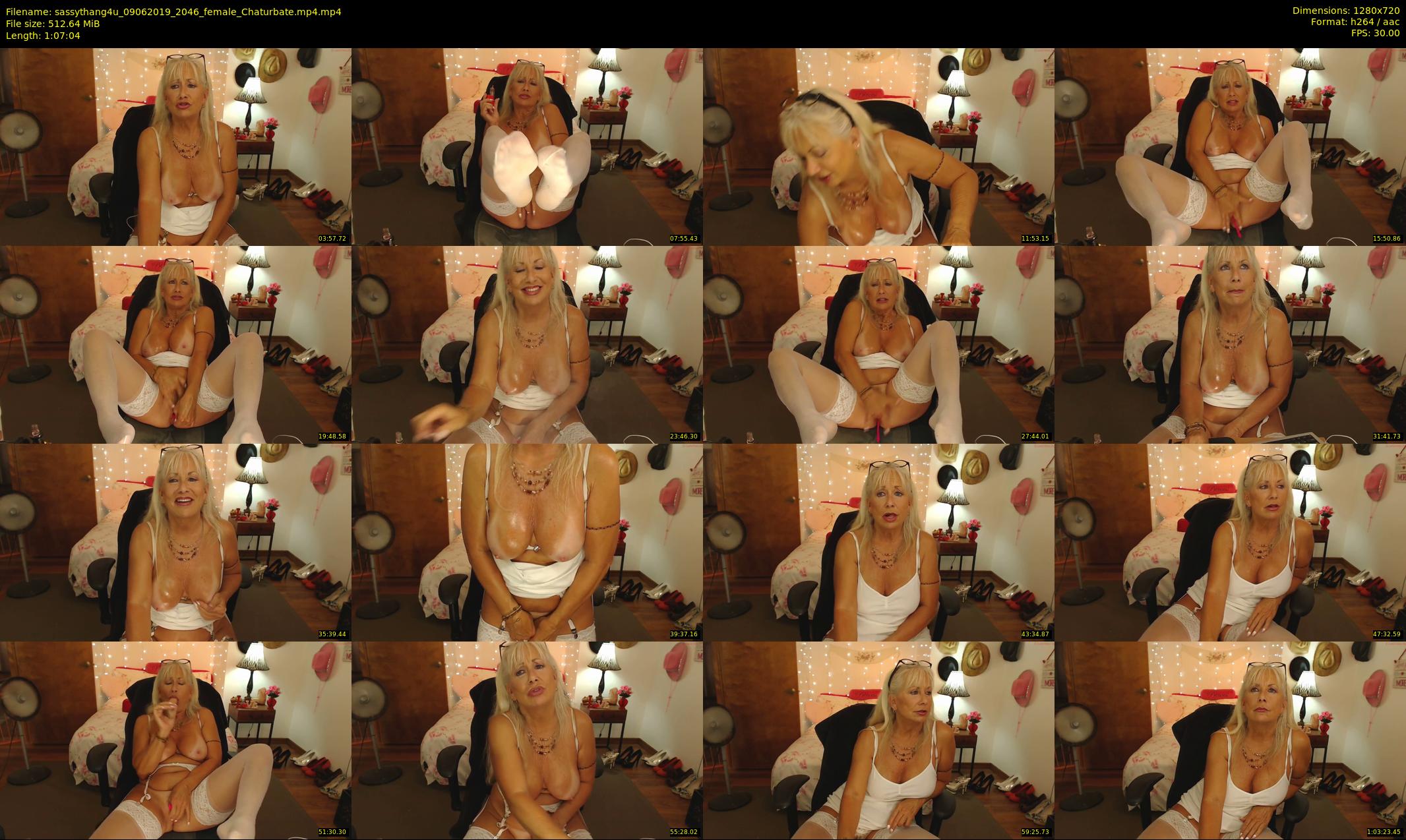 sassythang4u — 68 minute Chaturbate female cam show recording, 720p, Jun 9, 2019