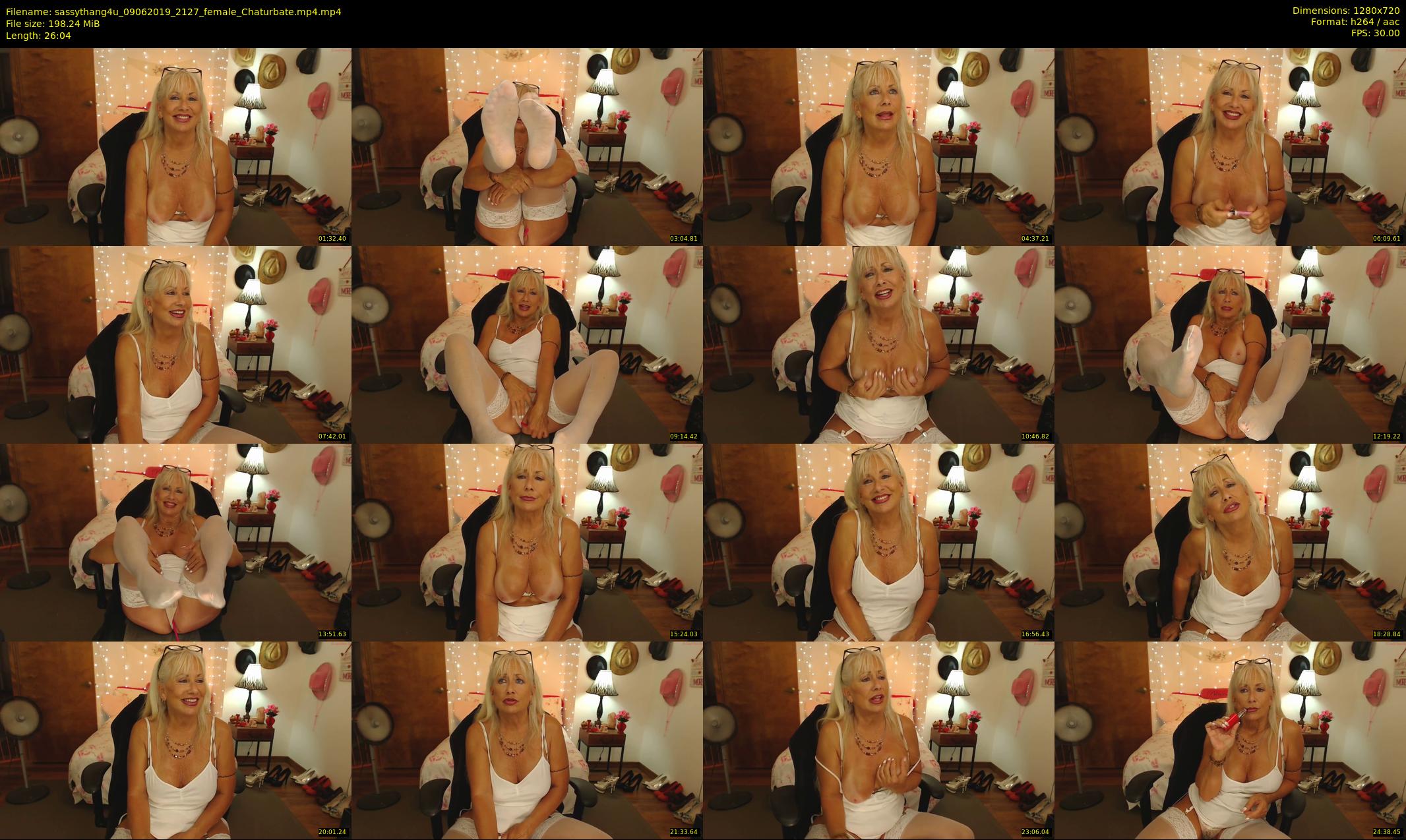 sassythang4u — 27 minute Chaturbate female cam show recording, 720p, Jun 9, 2019
