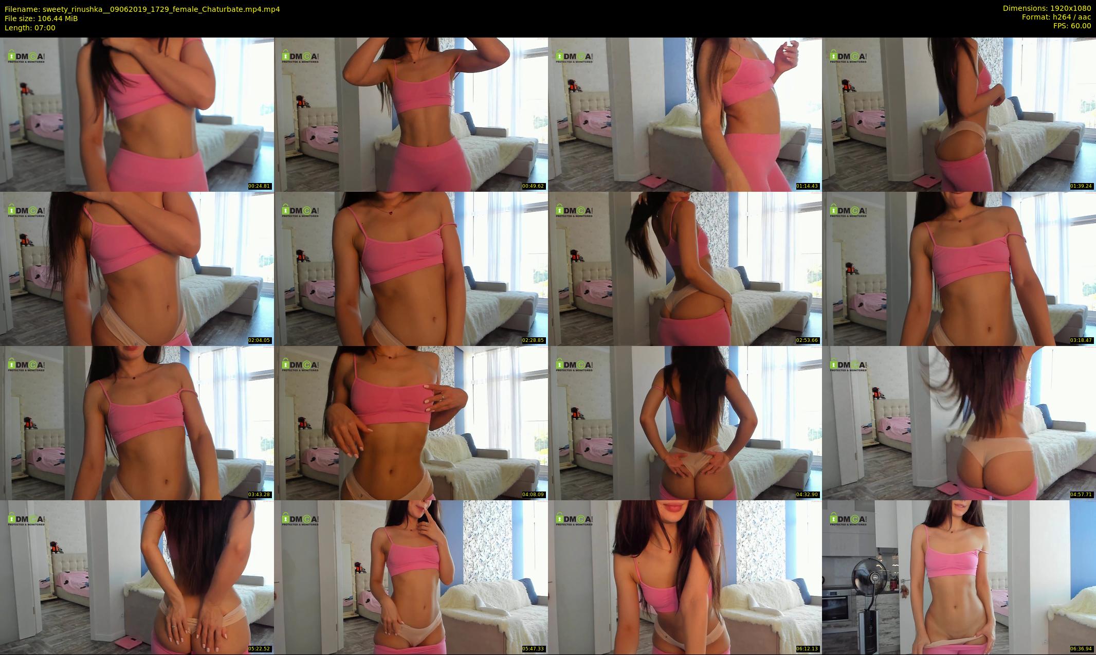sweety_rinushka_ — 7 minute Chaturbate female cam show recording, 1080p, Jun 9, 2019