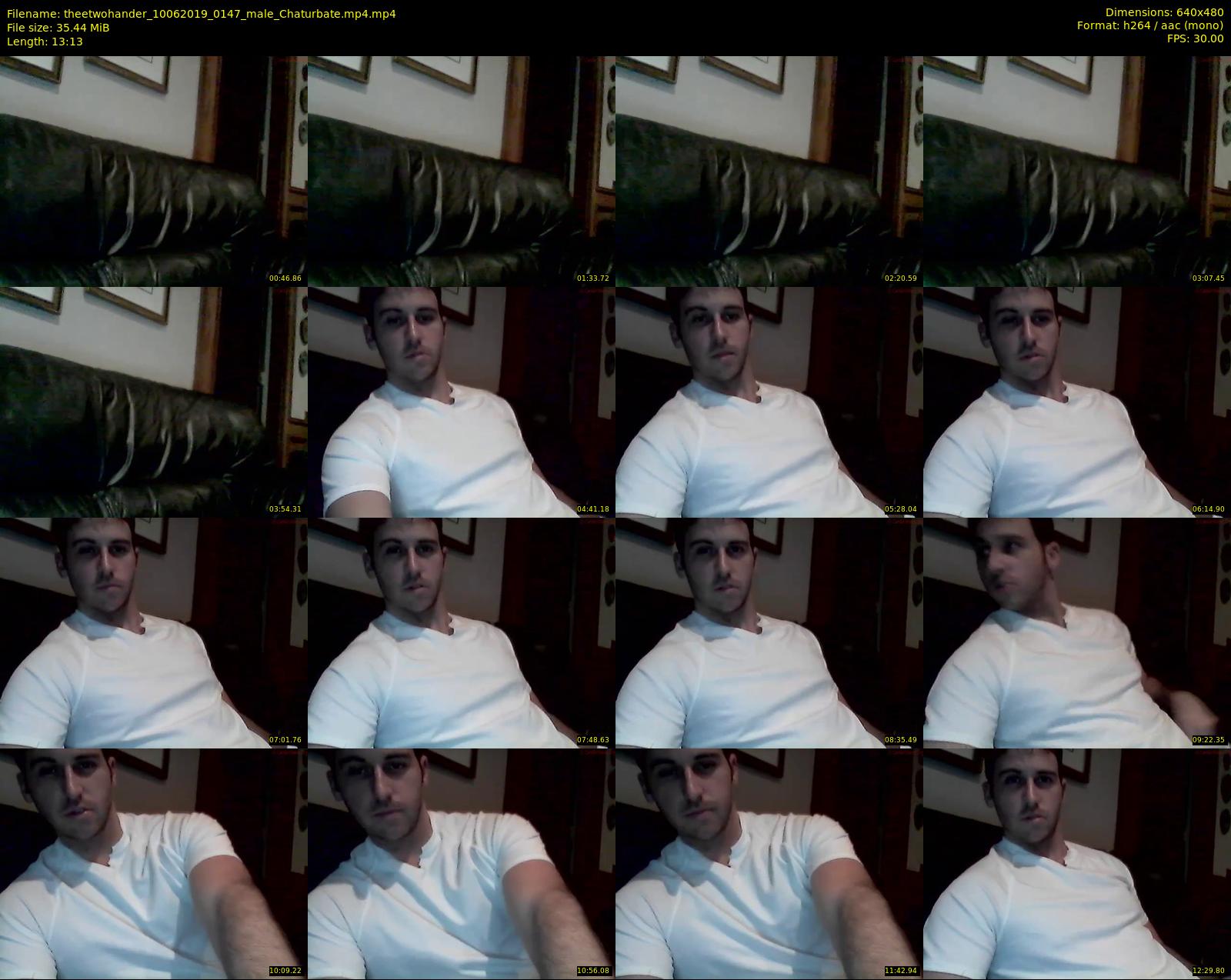 theetwohander — 14 minute Chaturbate male cam show recording, 480p, Jun 10, 2019