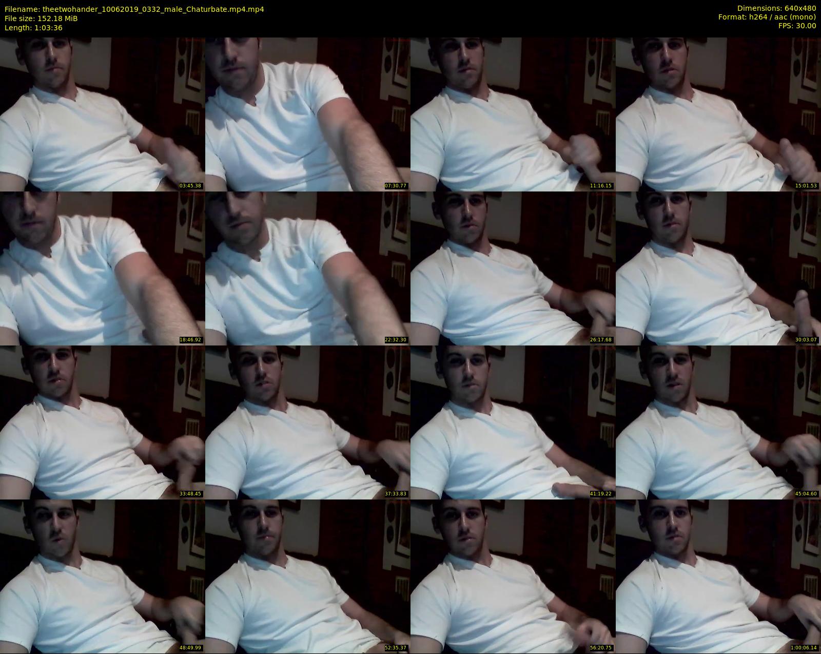 theetwohander — 64 minute Chaturbate male cam show recording, 480p, Jun 10, 2019