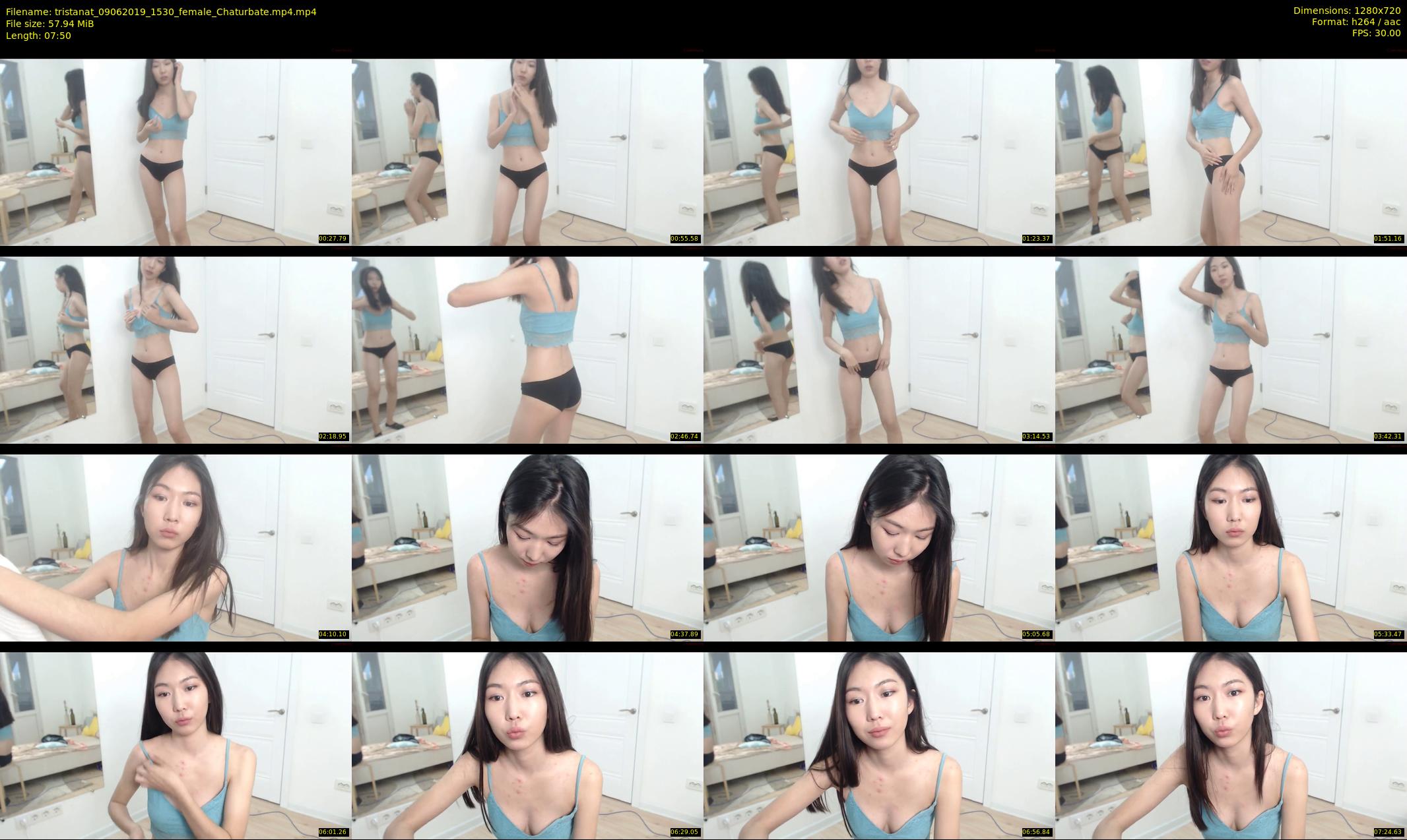 tristanat — 8 minute Chaturbate female cam show recording, 720p, Jun 9, 2019