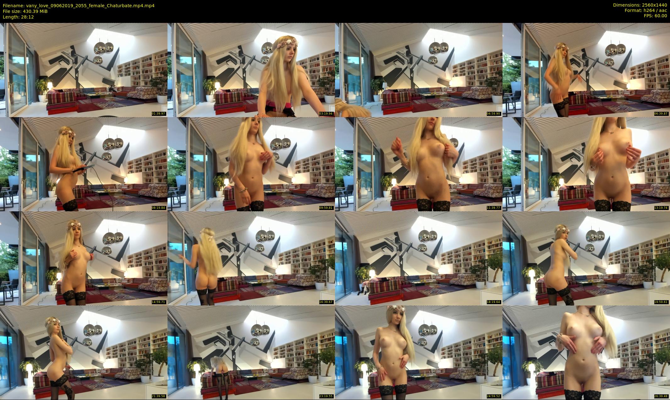 vany_love — 29 minute Chaturbate female cam show recording, 1080p, Jun 9, 2019