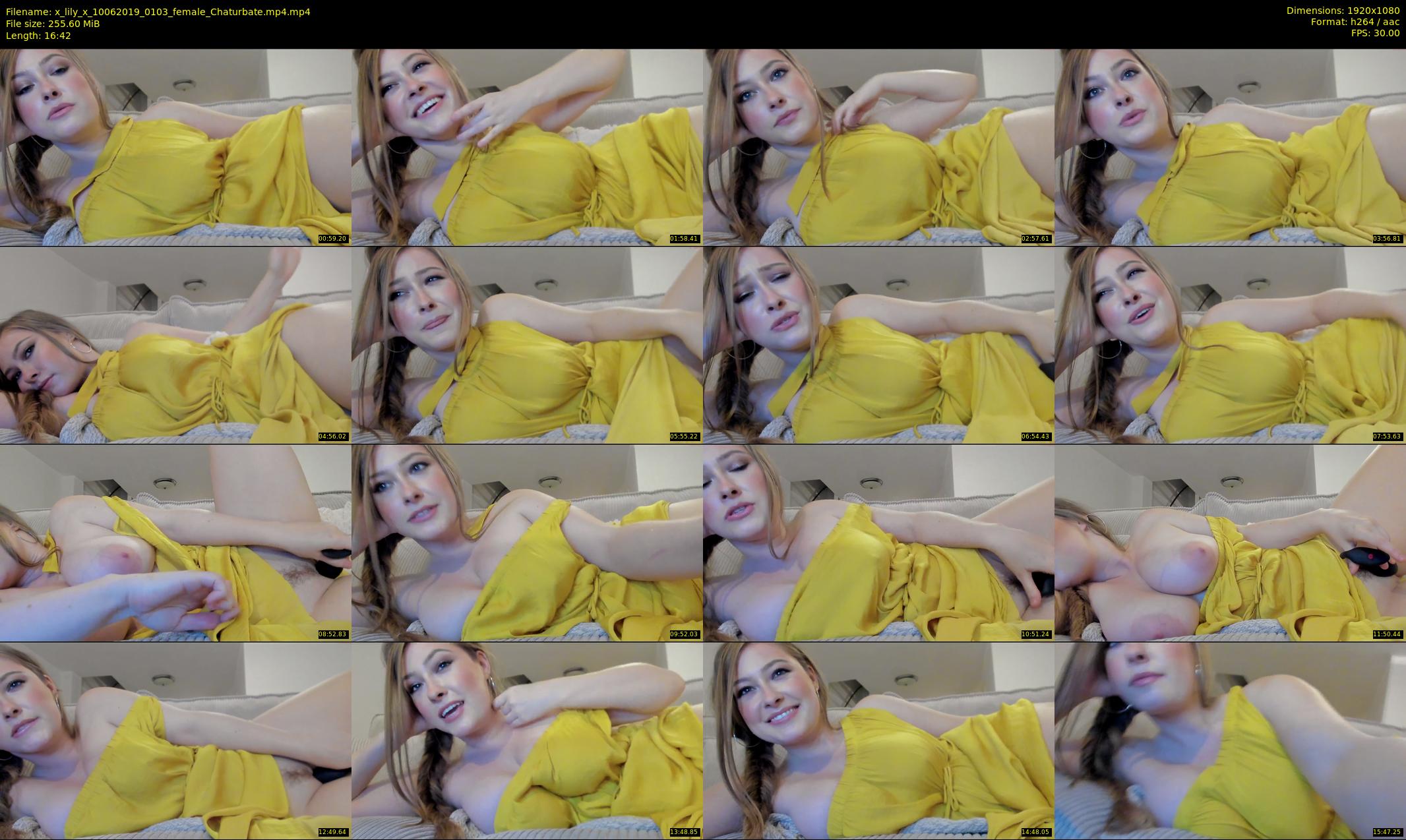 x_lily_x — 17 minute Chaturbate female cam show recording, 1080p, Jun 10, 2019