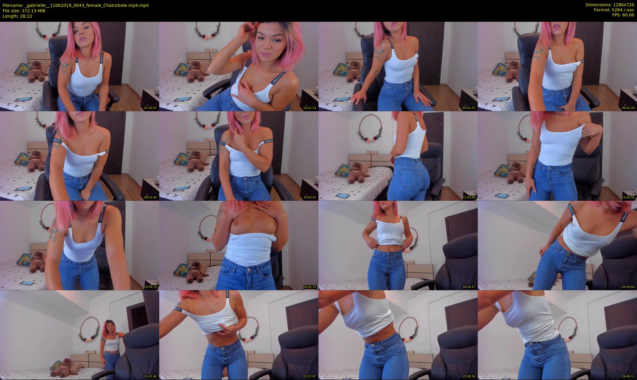 _gabrielle_ — 29 minute Chaturbate female cam show recording, 720p, Jun 11, 2019