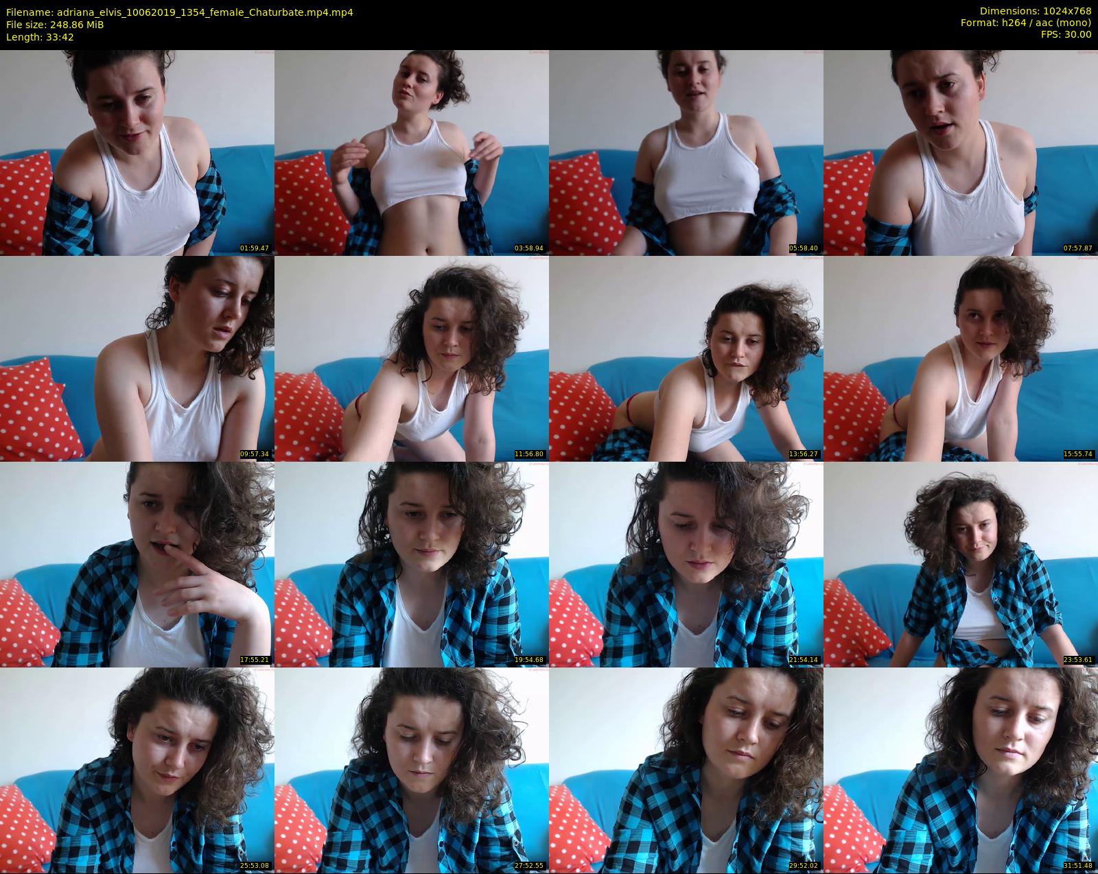 adriana_elvis — 34 minute Chaturbate couple cam show recording, 720p, Jun 10, 2019