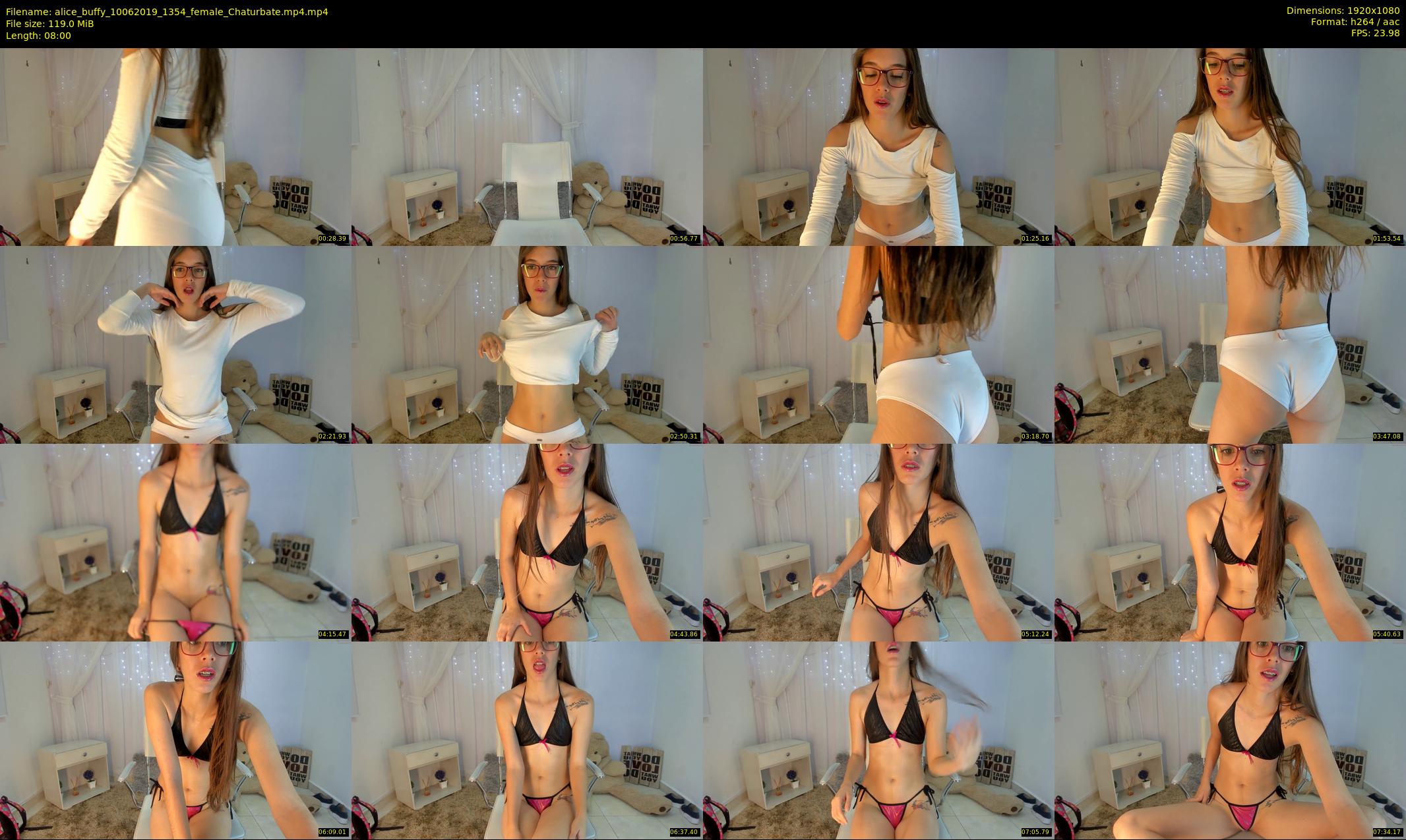alice_buffy — 8 minute Chaturbate female cam show recording, 1080p, Jun 10, 2019