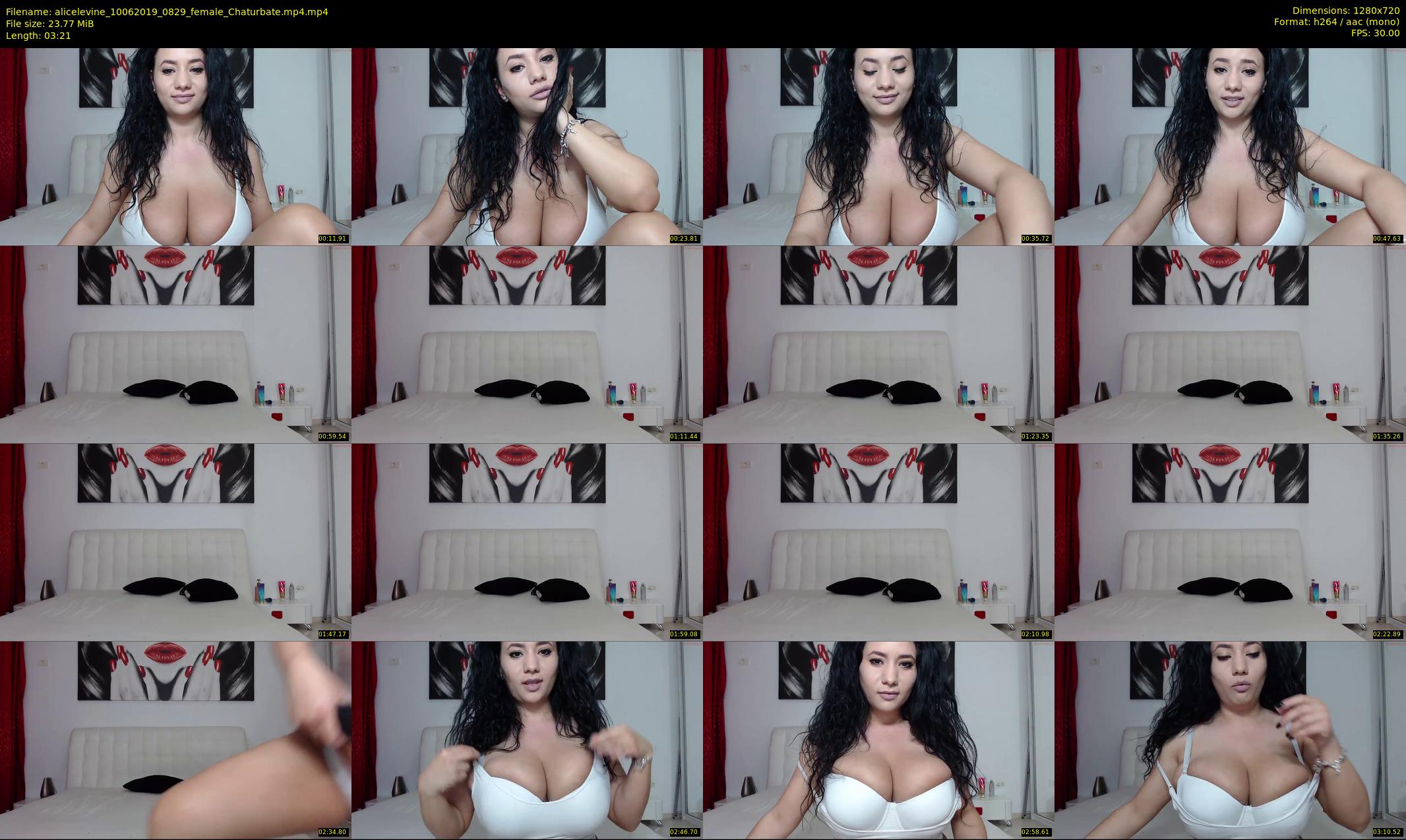 alicelevine — 4 minute Chaturbate female cam show recording, 720p, Jun 10, 2019