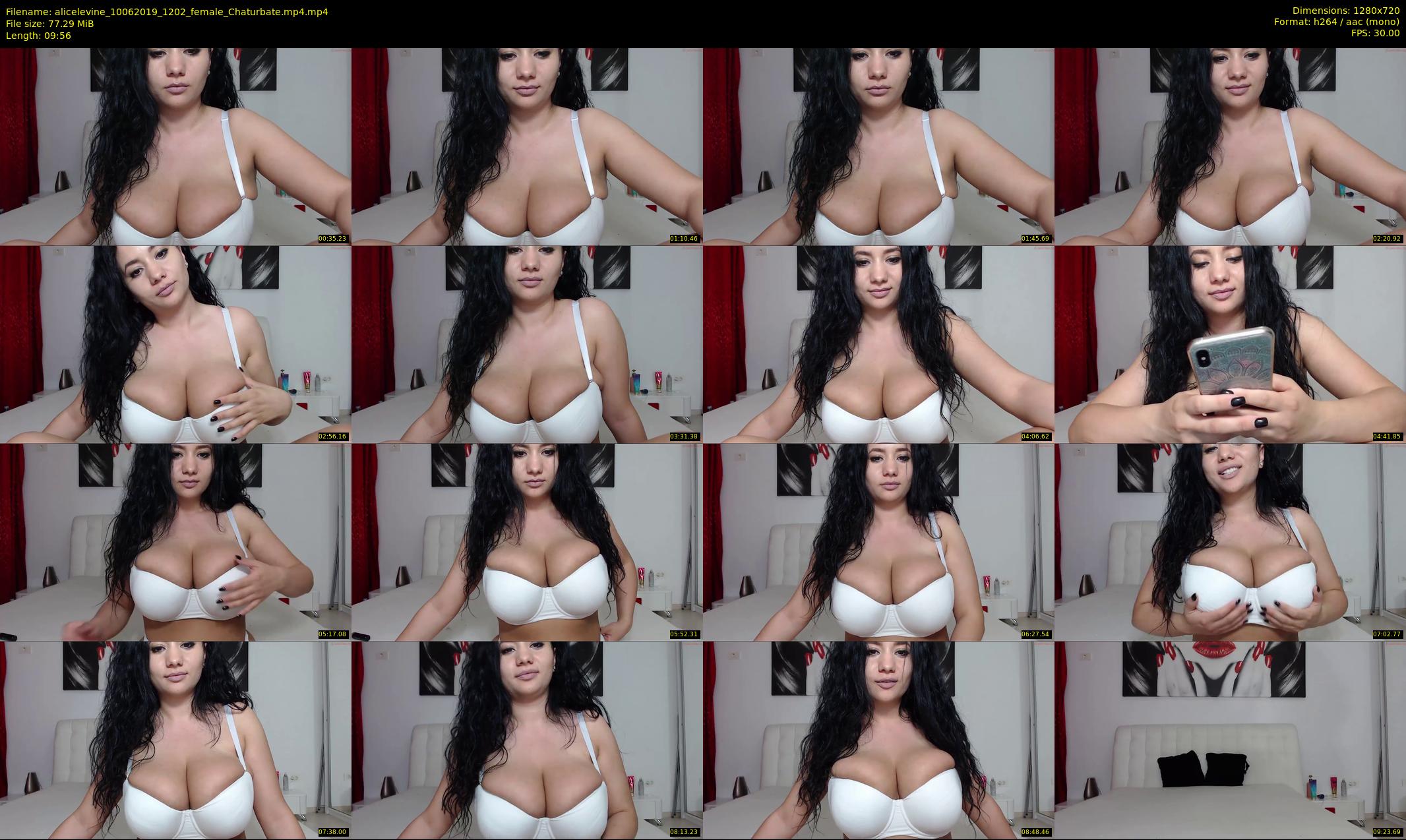 alicelevine — 10 minute Chaturbate female cam show recording, 720p, Jun 10, 2019