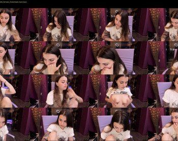 alma_pearl — 15 minute Chaturbate female cam show recording, 4K, Jun 10, 2019
