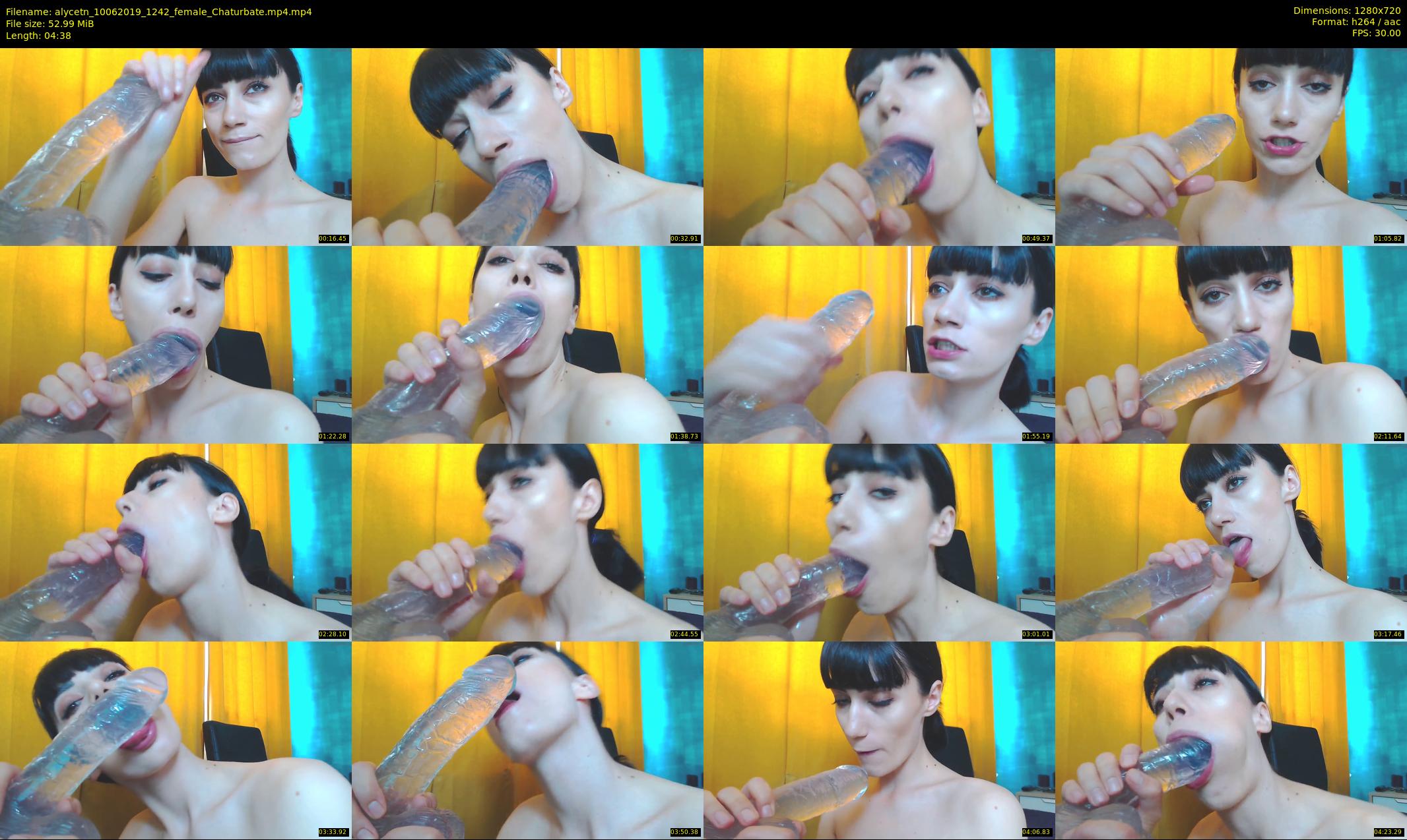alycetn — 5 minute Chaturbate female cam show recording, 720p, Jun 10, 2019